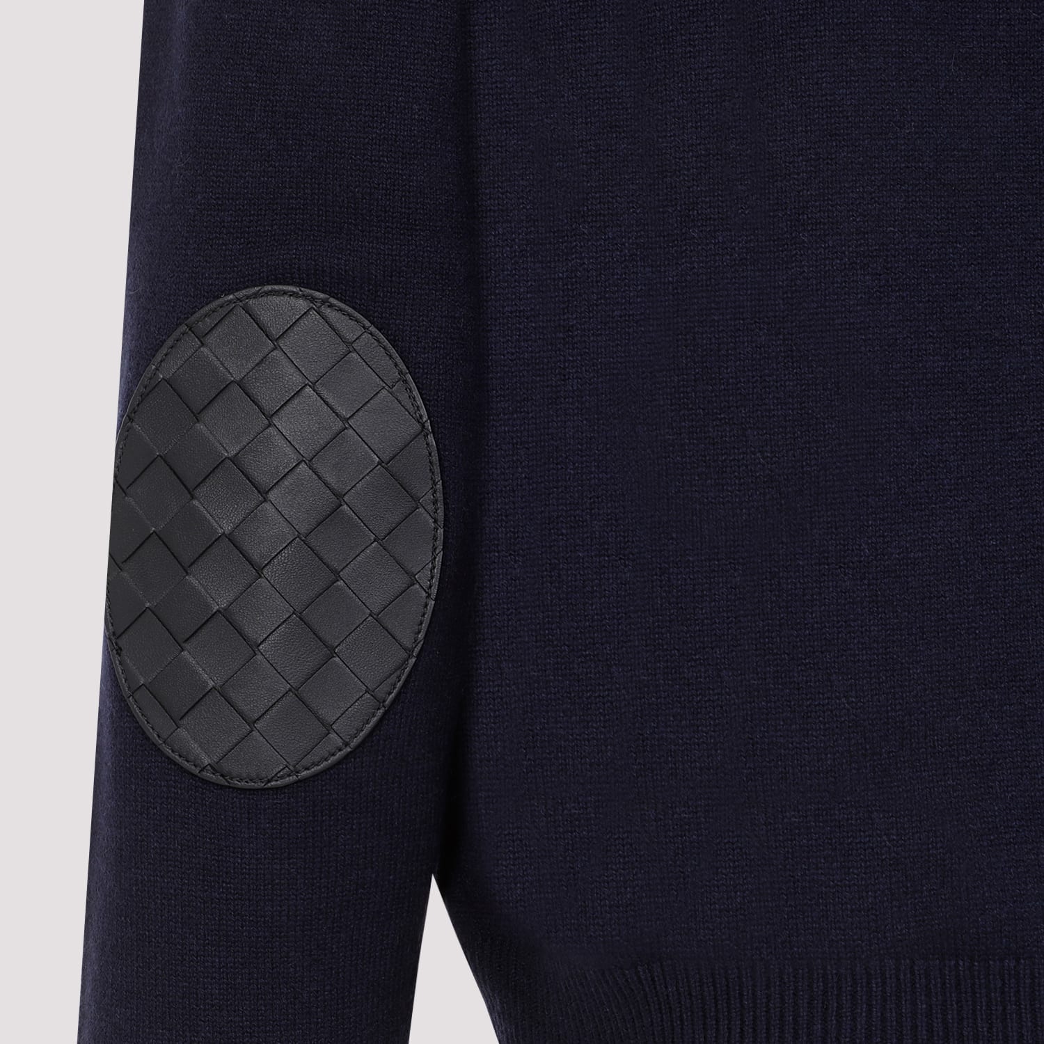 Shop Bottega Veneta Cashmere Pullover In Navy