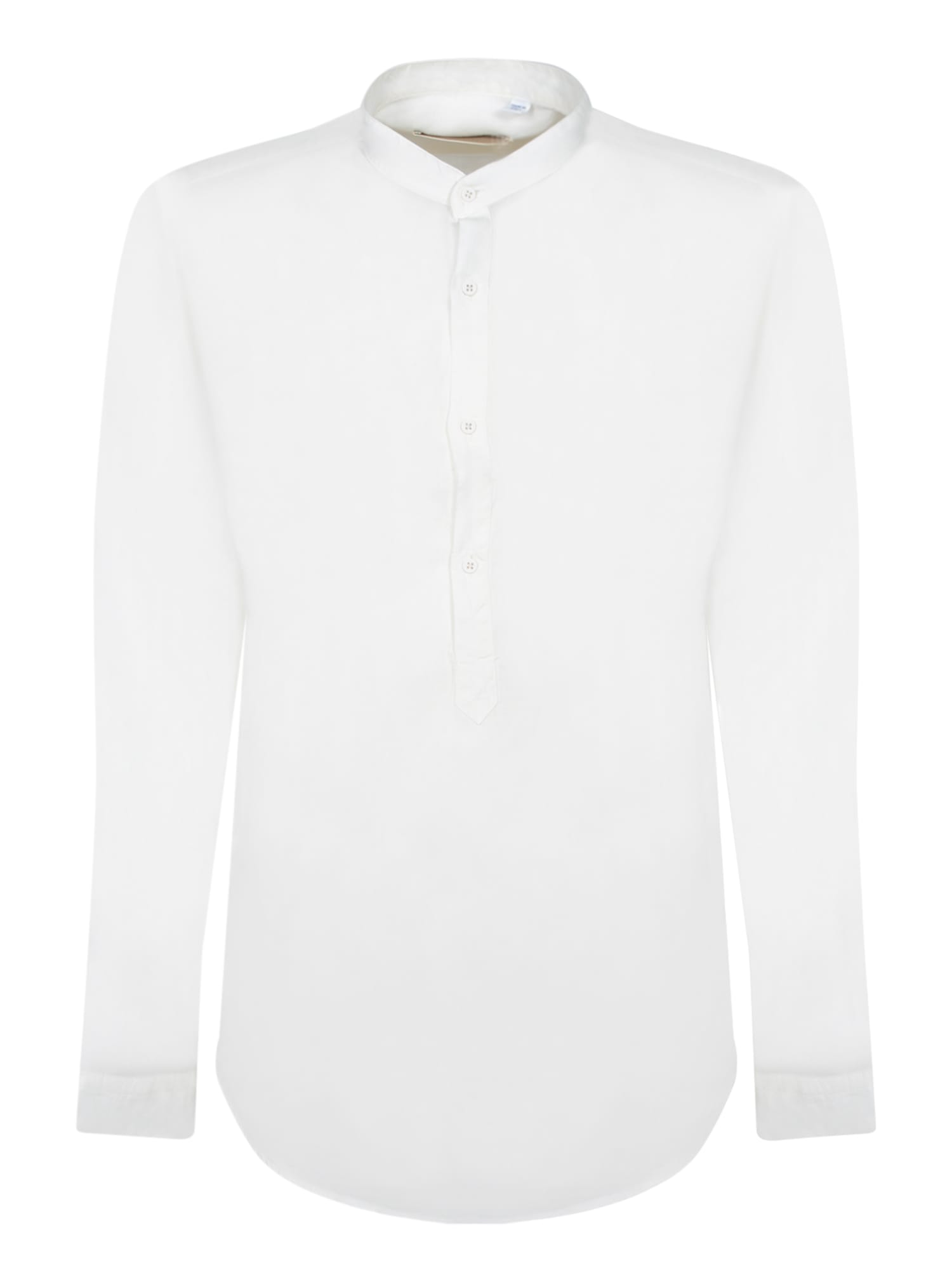 Martin White Shirt With Mandarin Collar