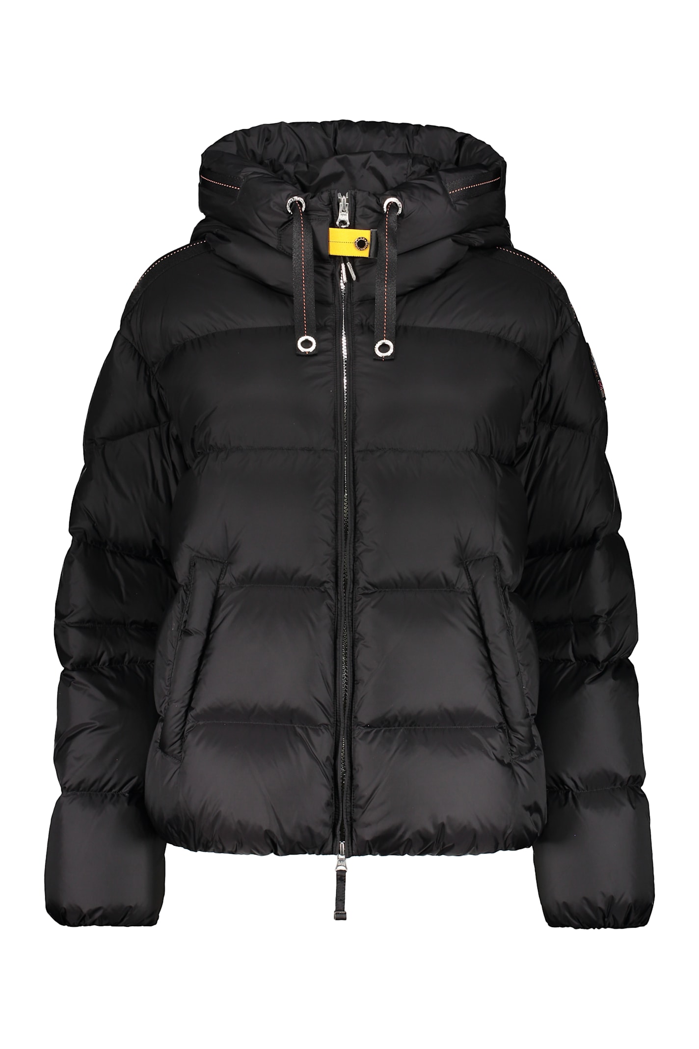 Parajumpers Down Jacket With Hood In Black