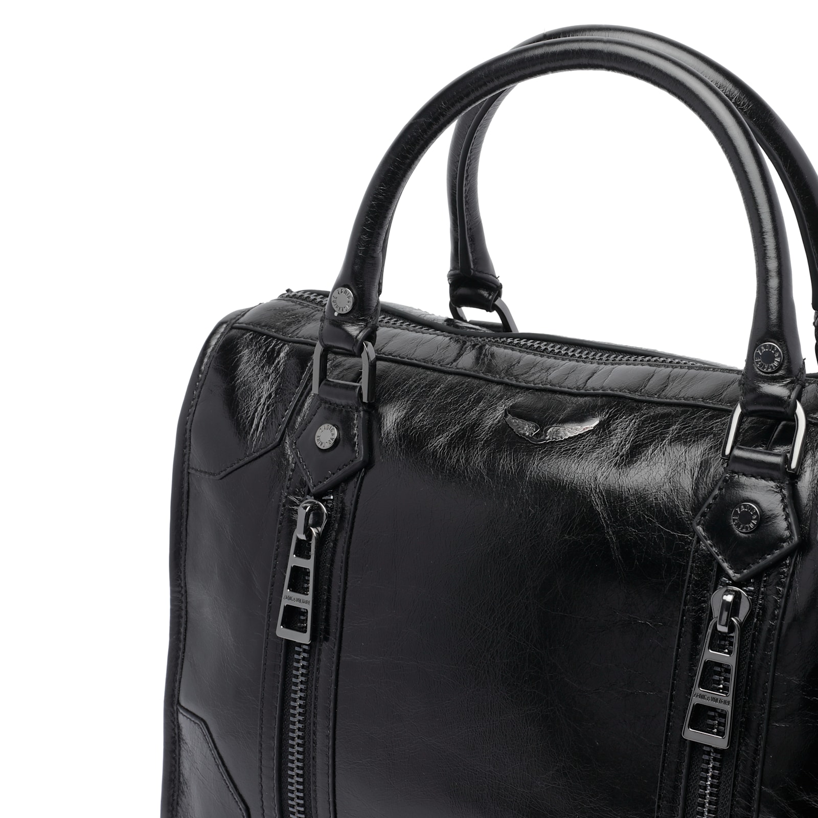 Zadig & Voltaire Medium Sunny Handbag In Black