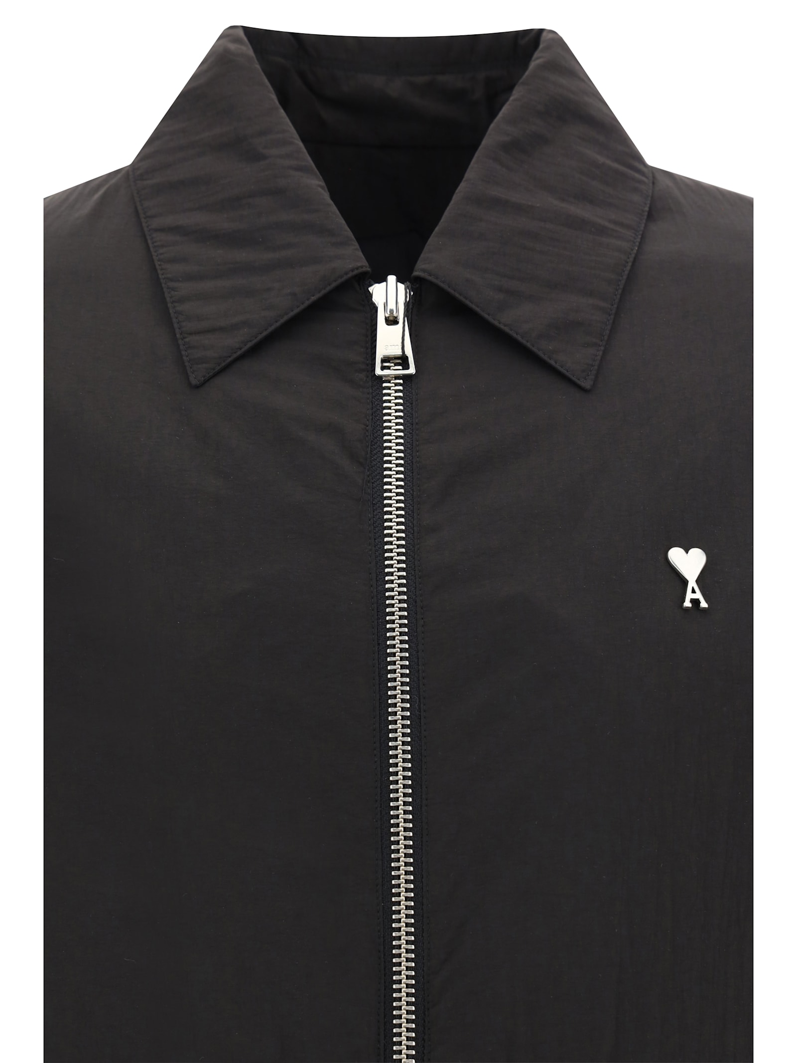 Shop Ami Alexandre Mattiussi Jacket In Black