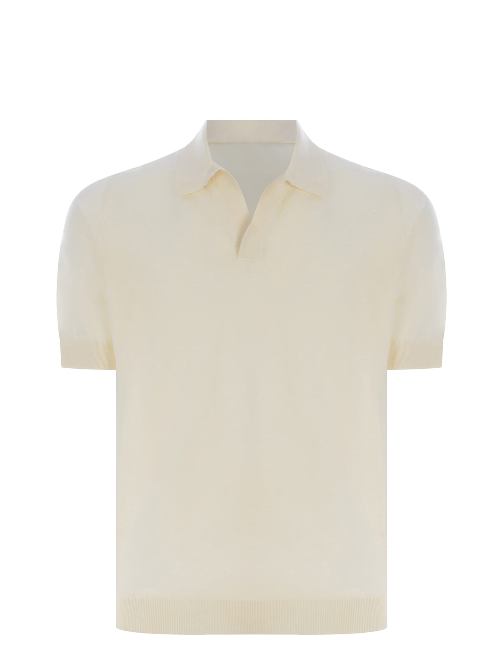 Polo Shirt Filippo De Laurentis Made Of Cotton Thread