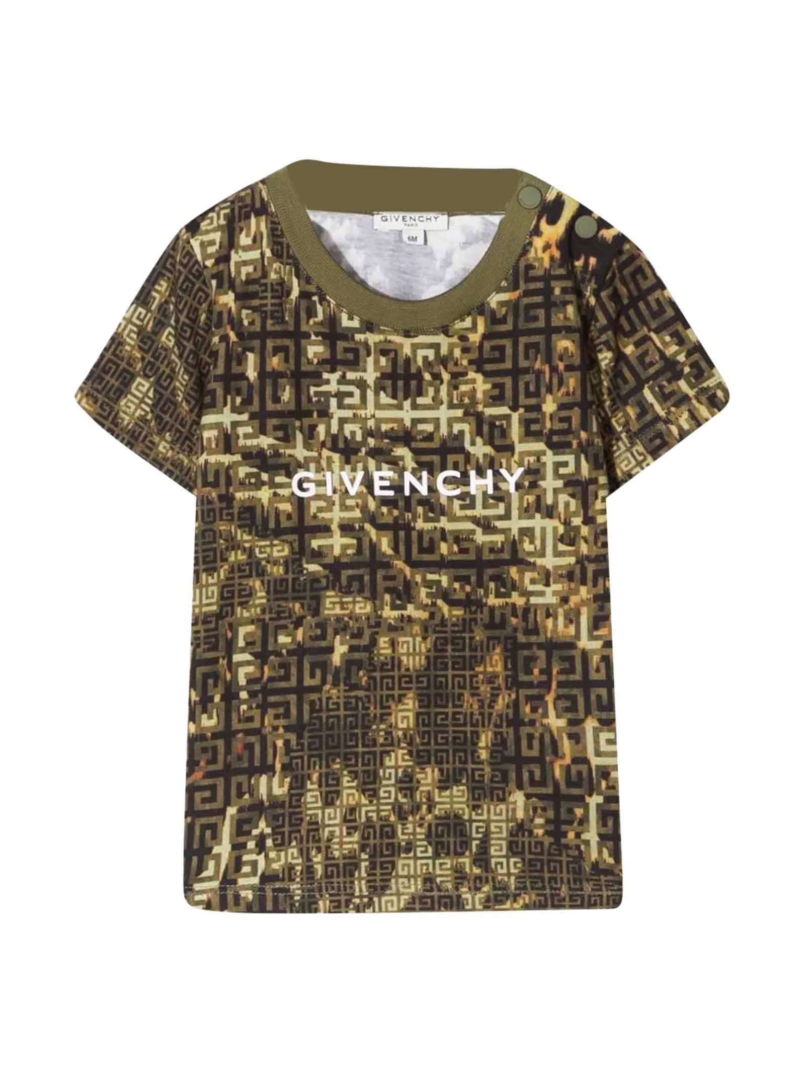 Givenchy Unisex Camouflage T-shirt