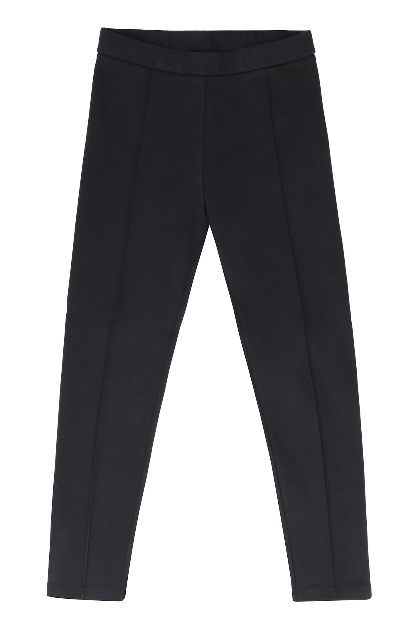 Moncler Elasticated Waist Leggings In Black