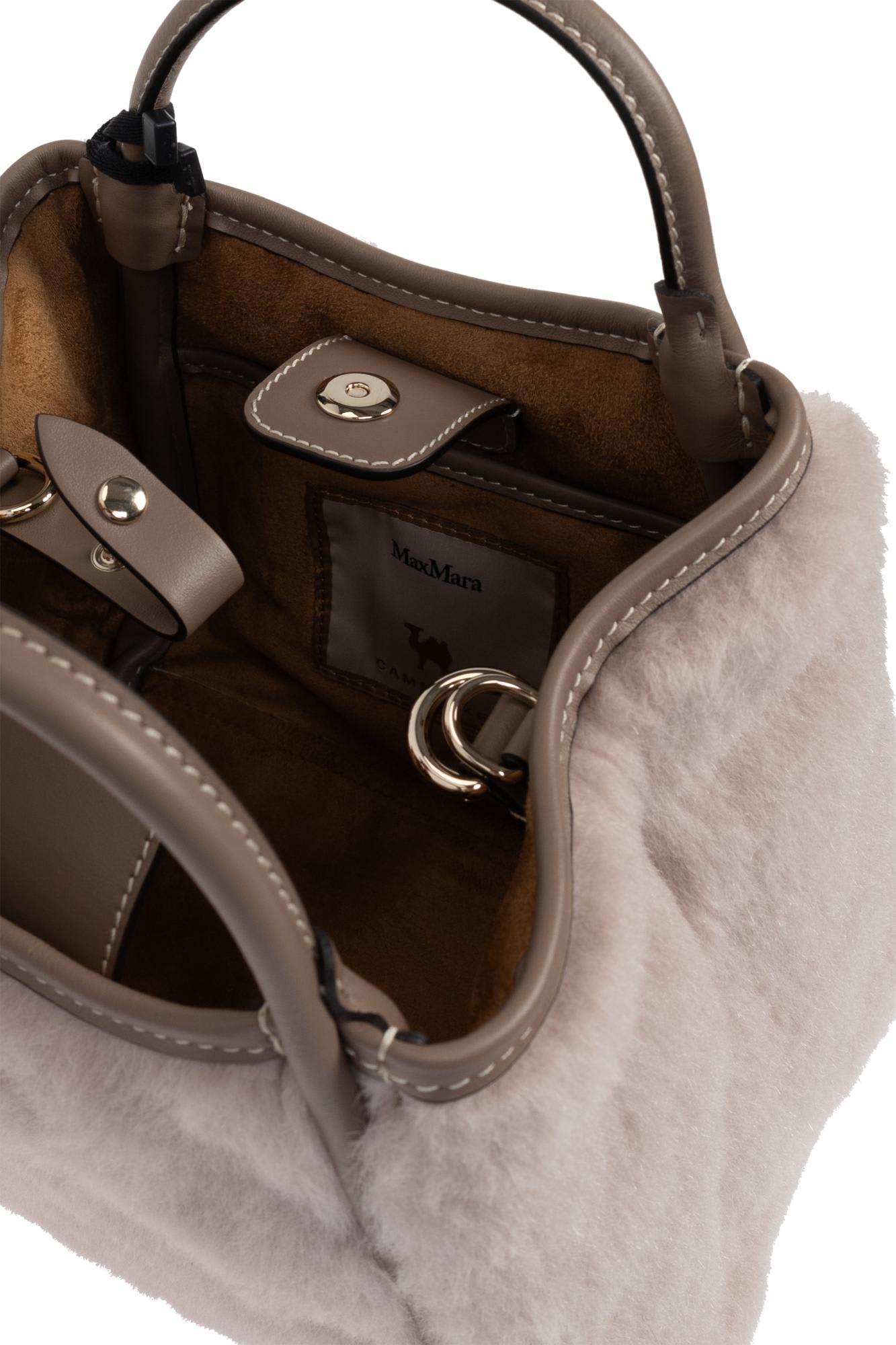 Max Mara Marine Bag Extra Small In Brown