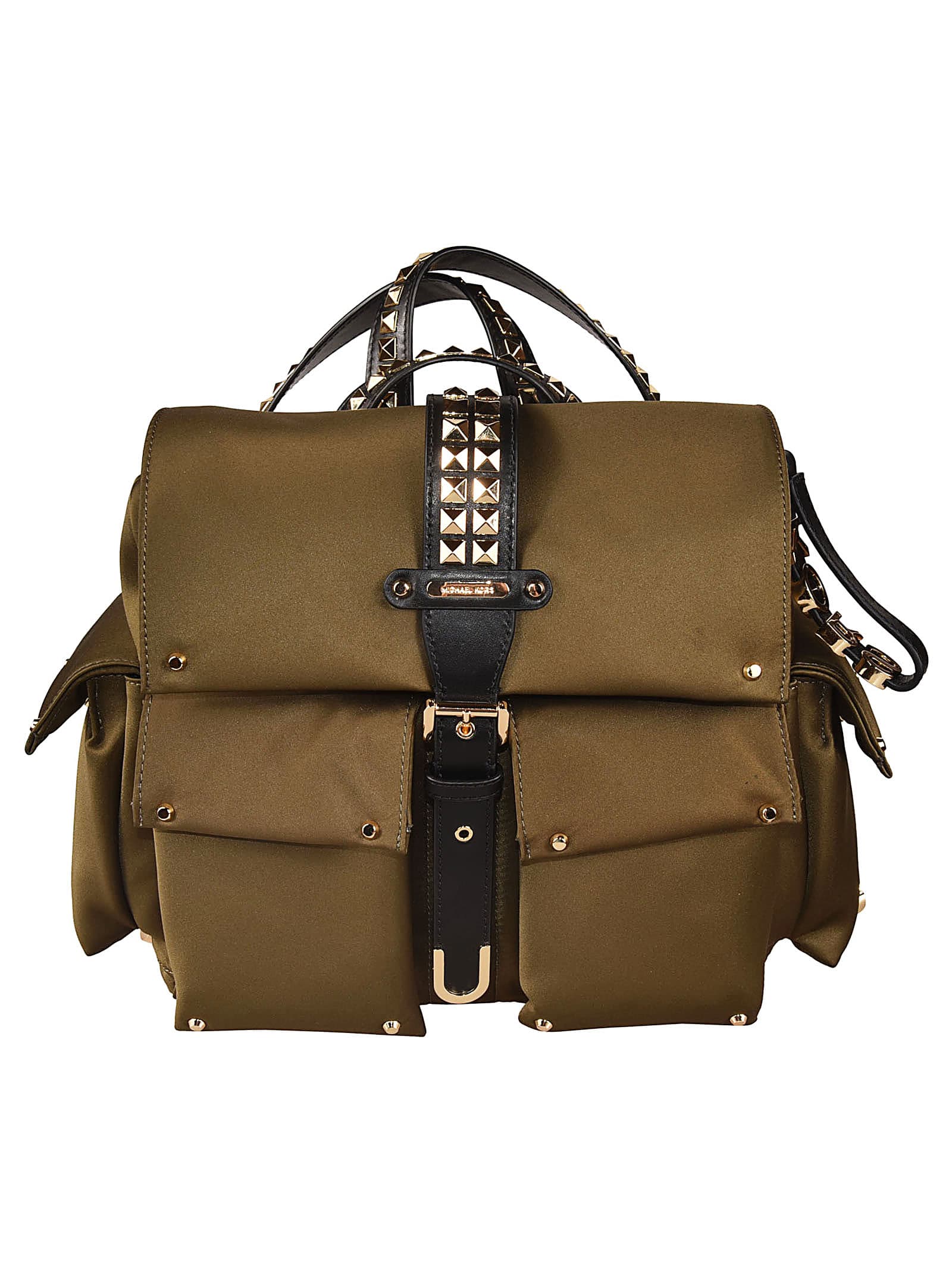 michael kors olive backpack