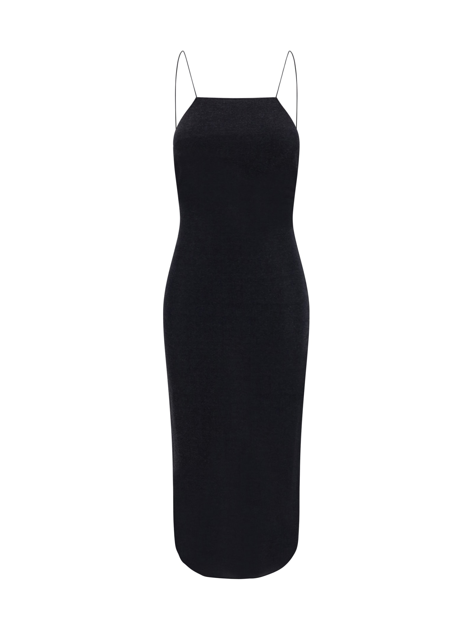 Shop Oseree Lumiere Long Dress In Black