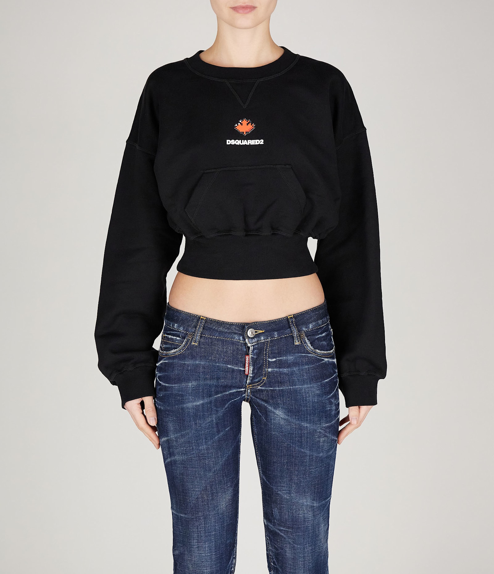 Shop Dsquared2 Sweatshirt In Black