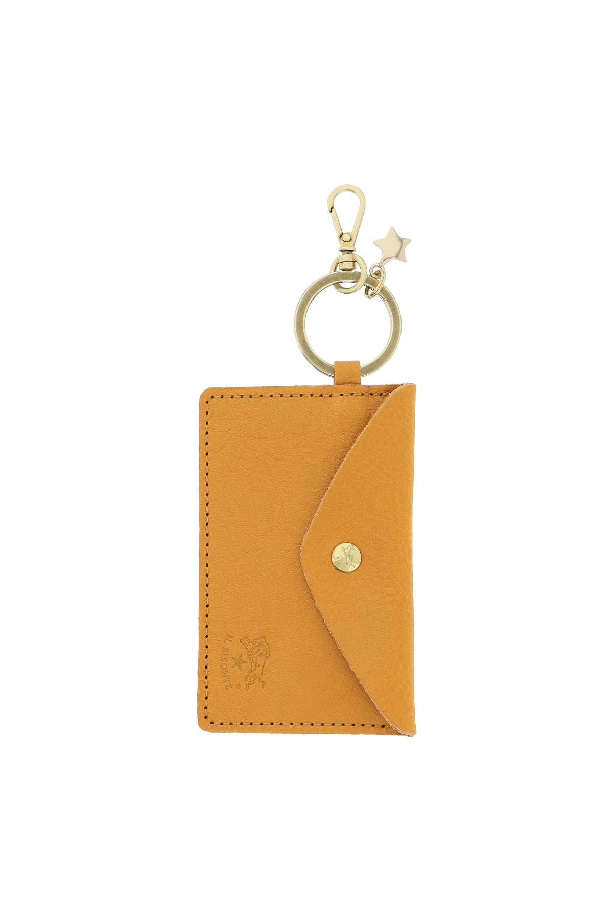 IL BISONTE KEY RING WITH CARDHOLDER