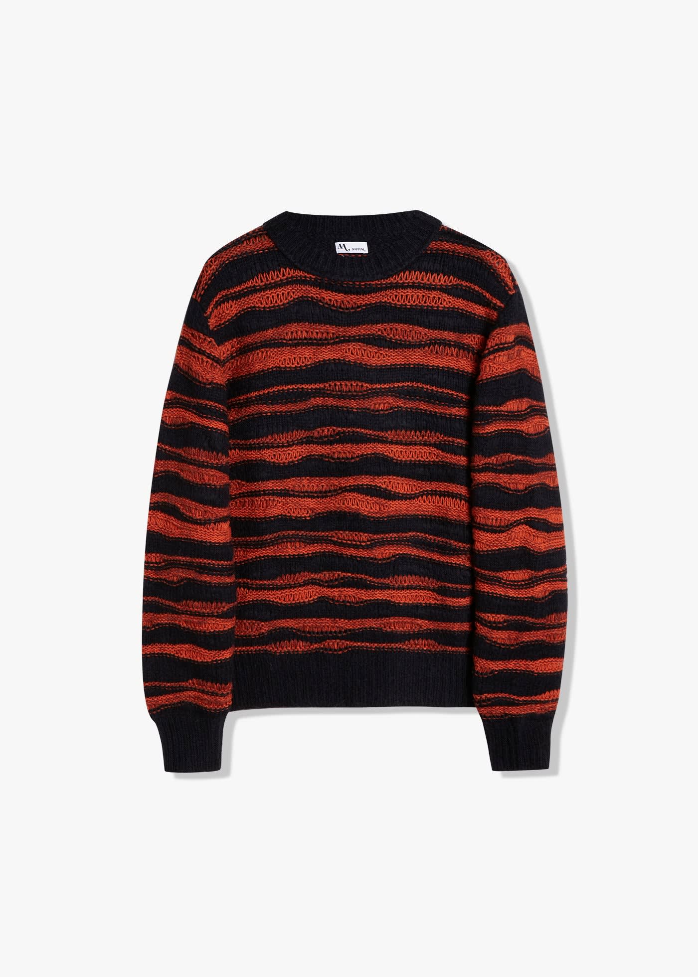 Aabuk Round-necked Striped Sweater