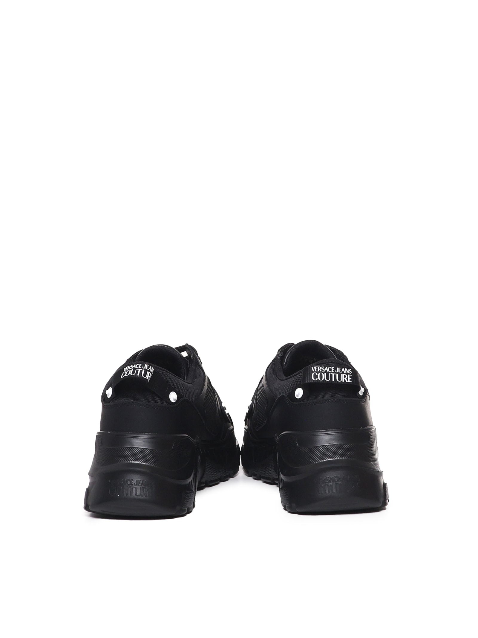 Versace Jeans Couture Sneakers Jeans Couture In Black