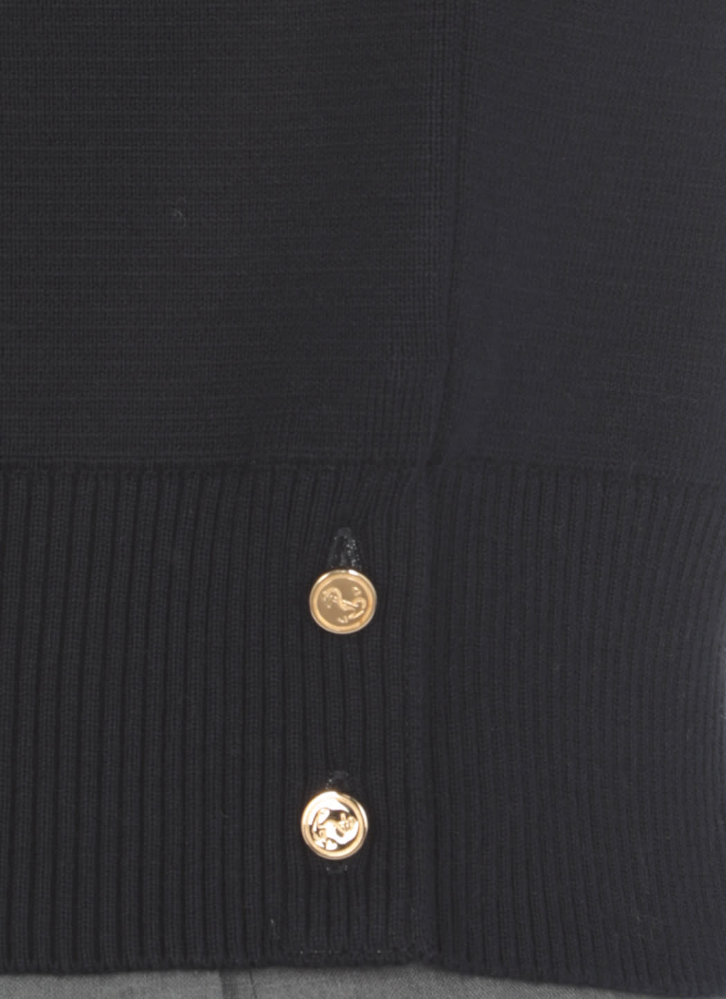 Thom Browne 4-bar Stripe Virgin Wool Jumper In Blue