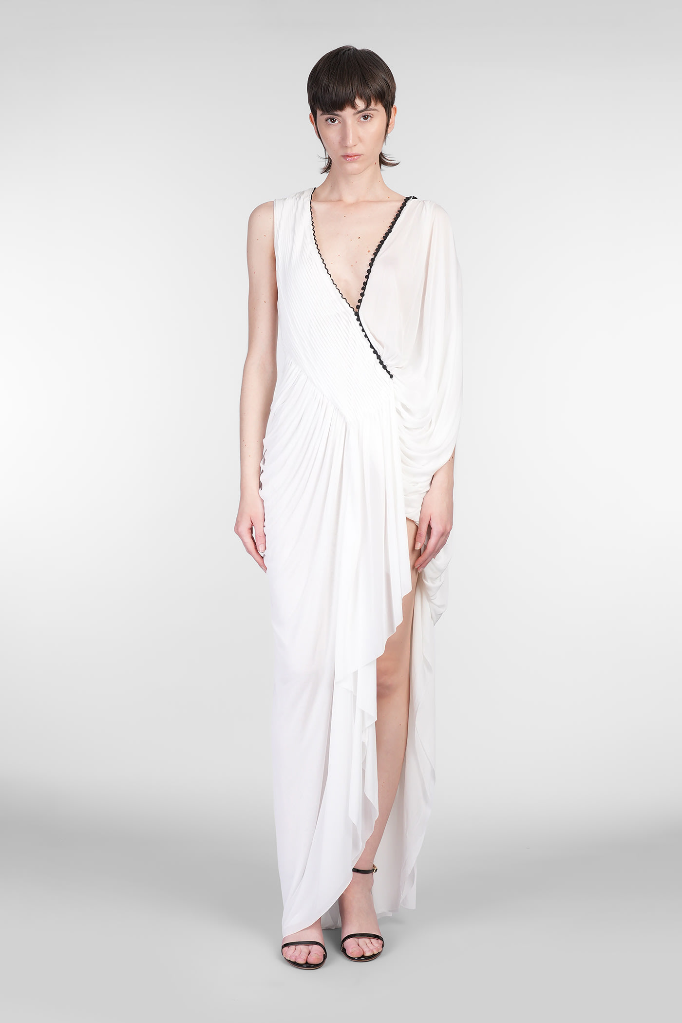 Christopher Esber Dress Woman In White Rayon