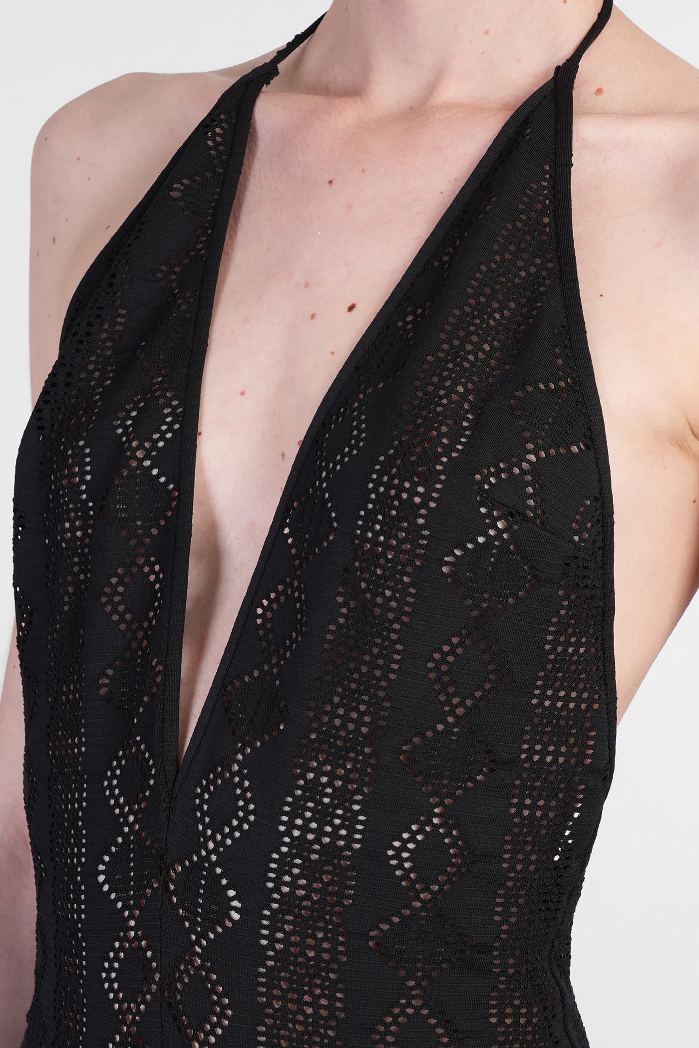 The Andamane New Madonna Jumpsuit In Black Cotton