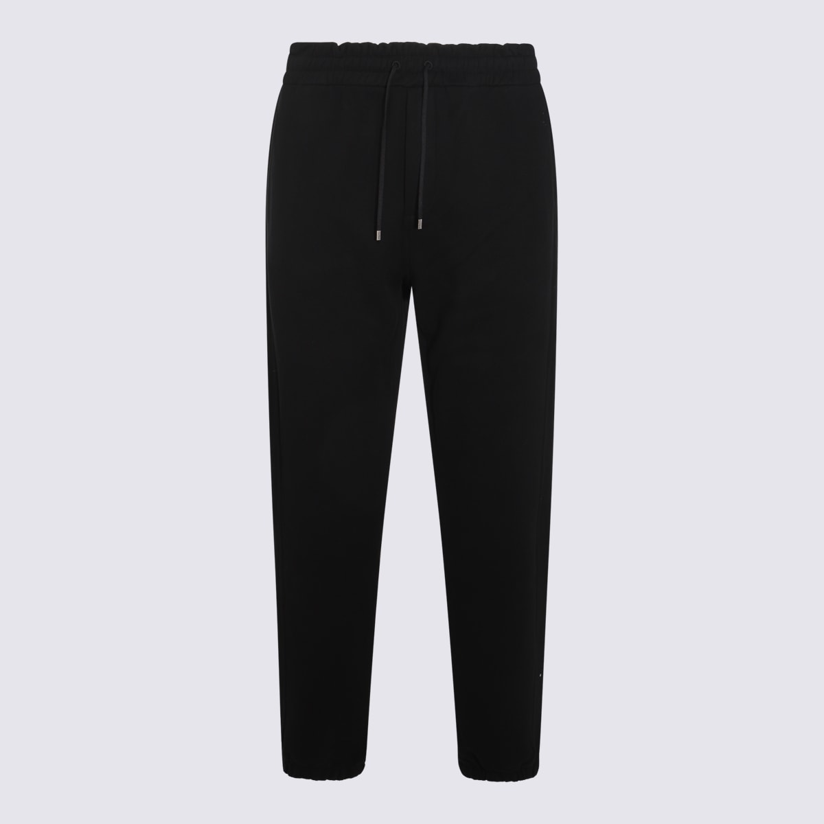 Saint Laurent Black Cotton Pants In Black