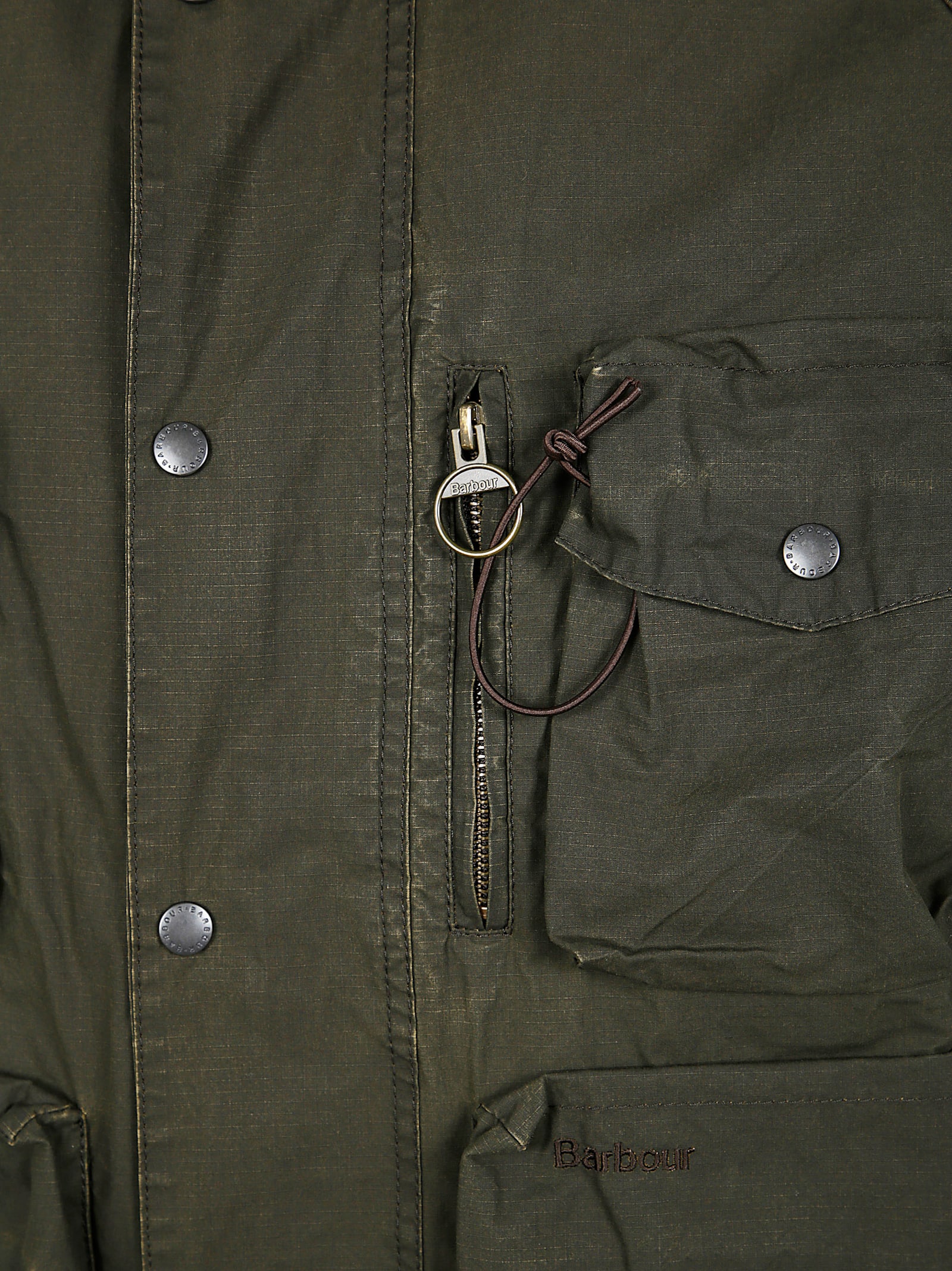Shop Barbour Westmorland Showerproof Jacket In Pigment Green Breen