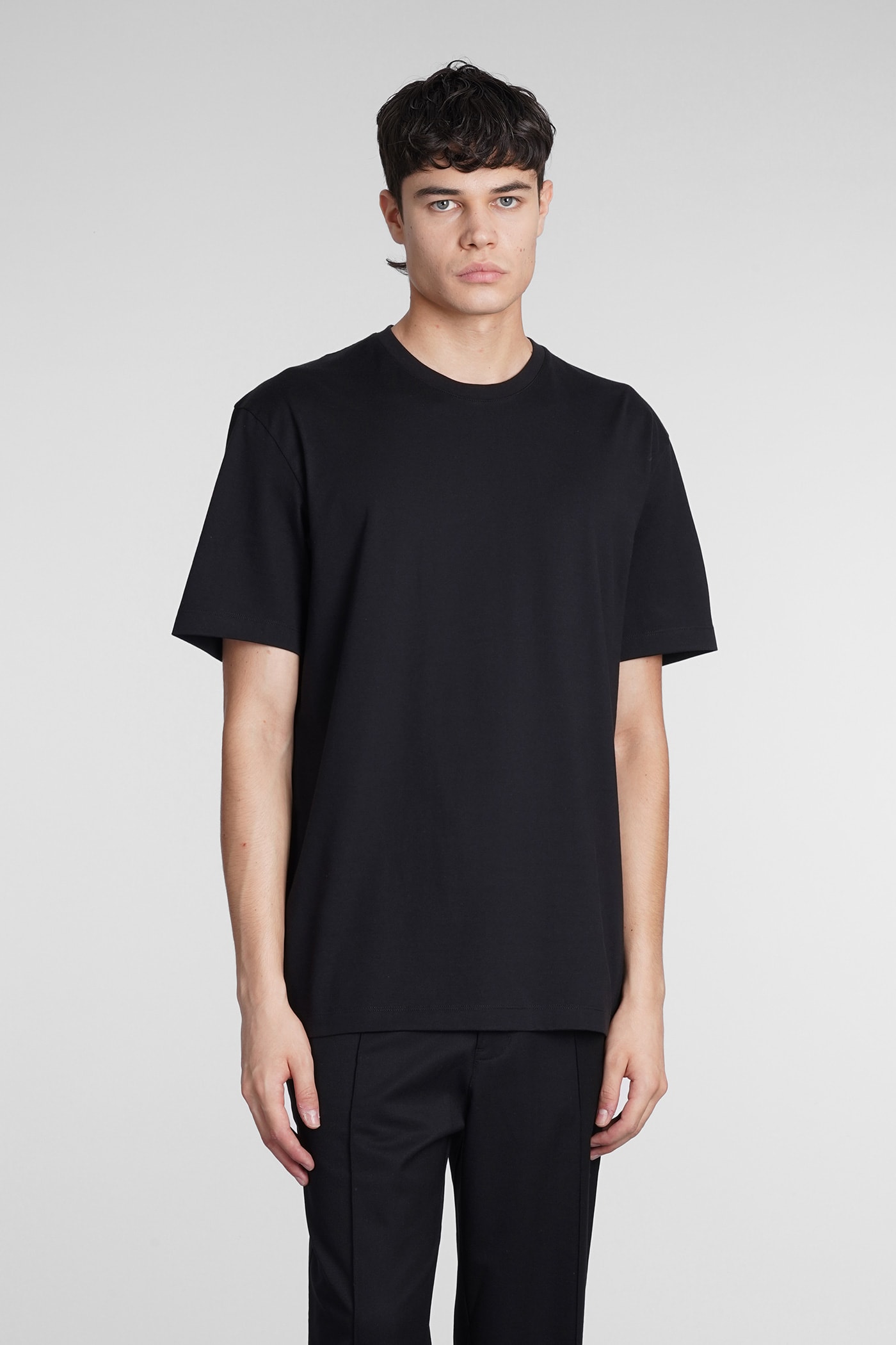 Y-3 T-shirt In Black Cotton