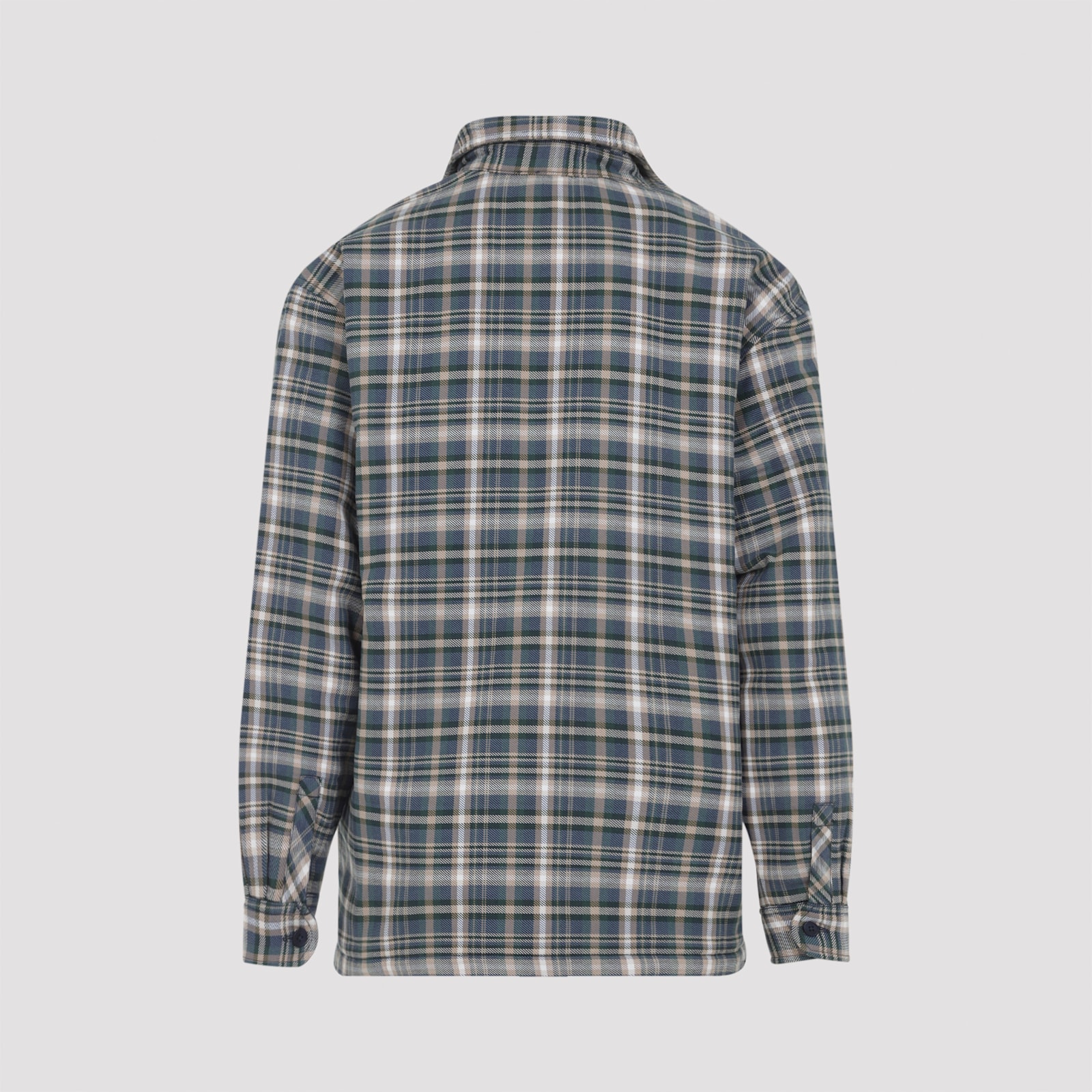 Carhartt Wip Cronyn Dark Navy Cotton Shirt Jacket In Blue