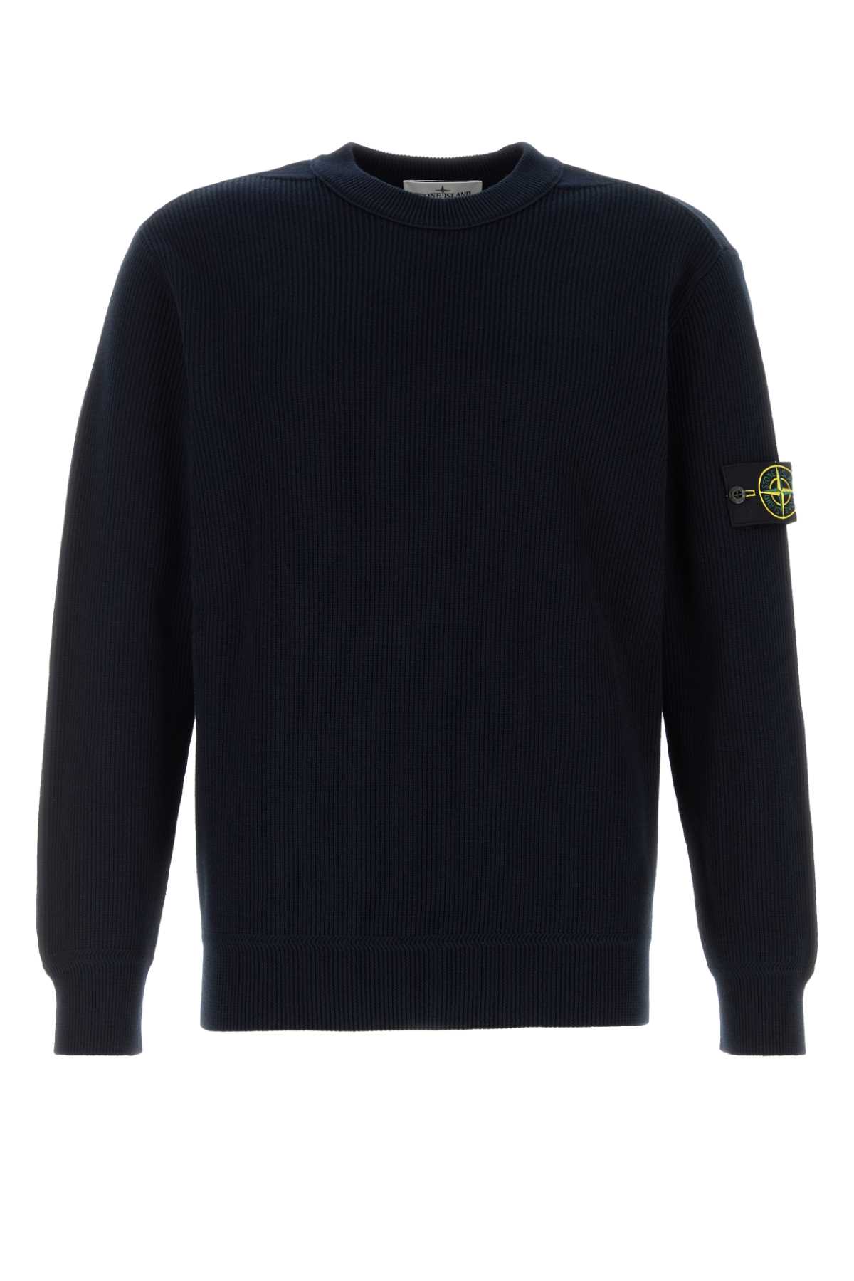 Fedeli Light-blue Cotton Sweater