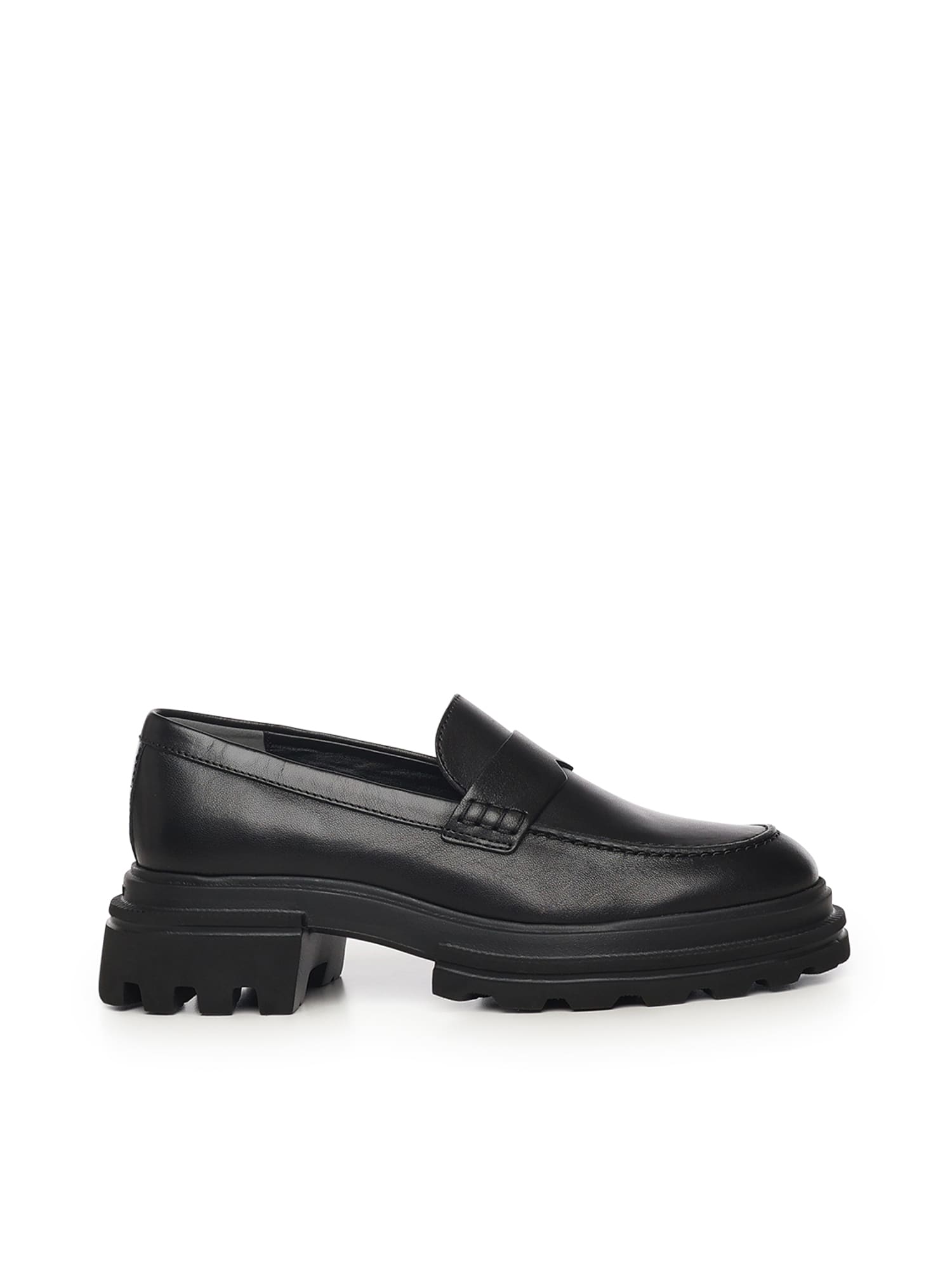 Hogan 10-storey Loafers In Black