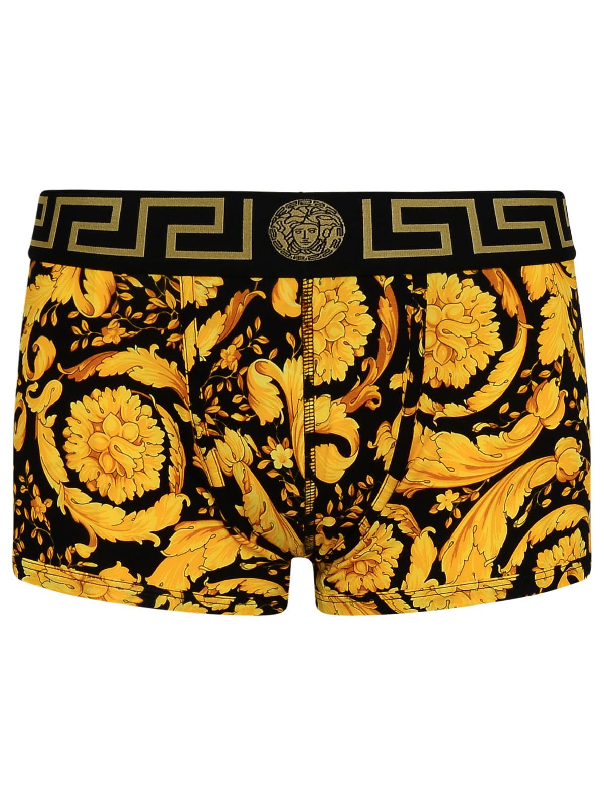 Gold Cotton Boxer Shorts