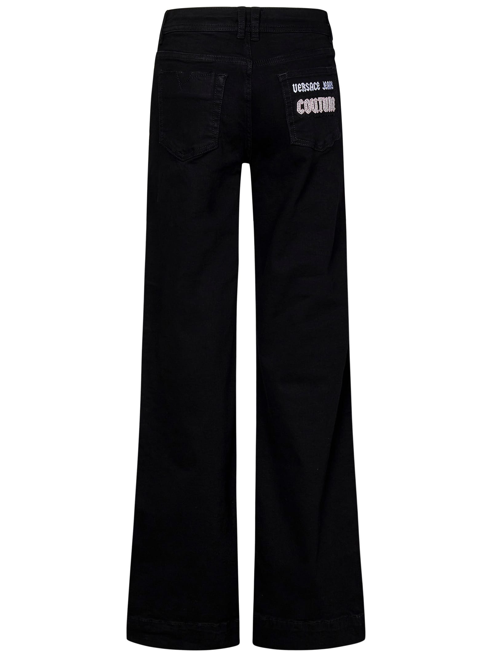 Shop Versace Jeans Couture Jeans In Black