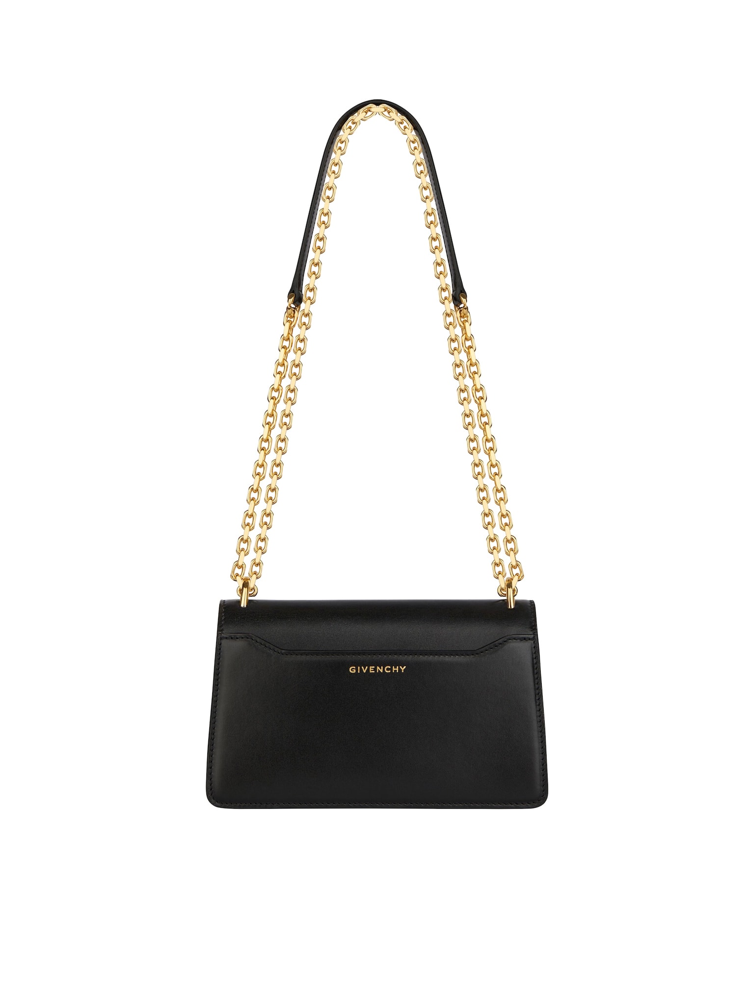 Shop Givenchy 4g - Small Sliding Chain Bag In Black
