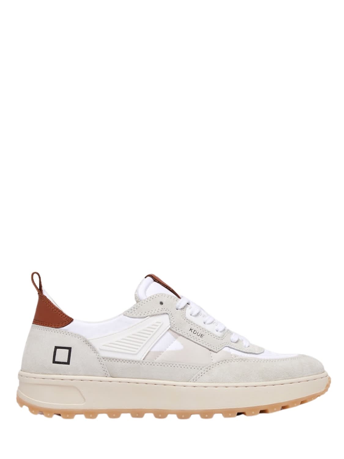 D. A.T. E. Sneakers Kdue Basic White Wood