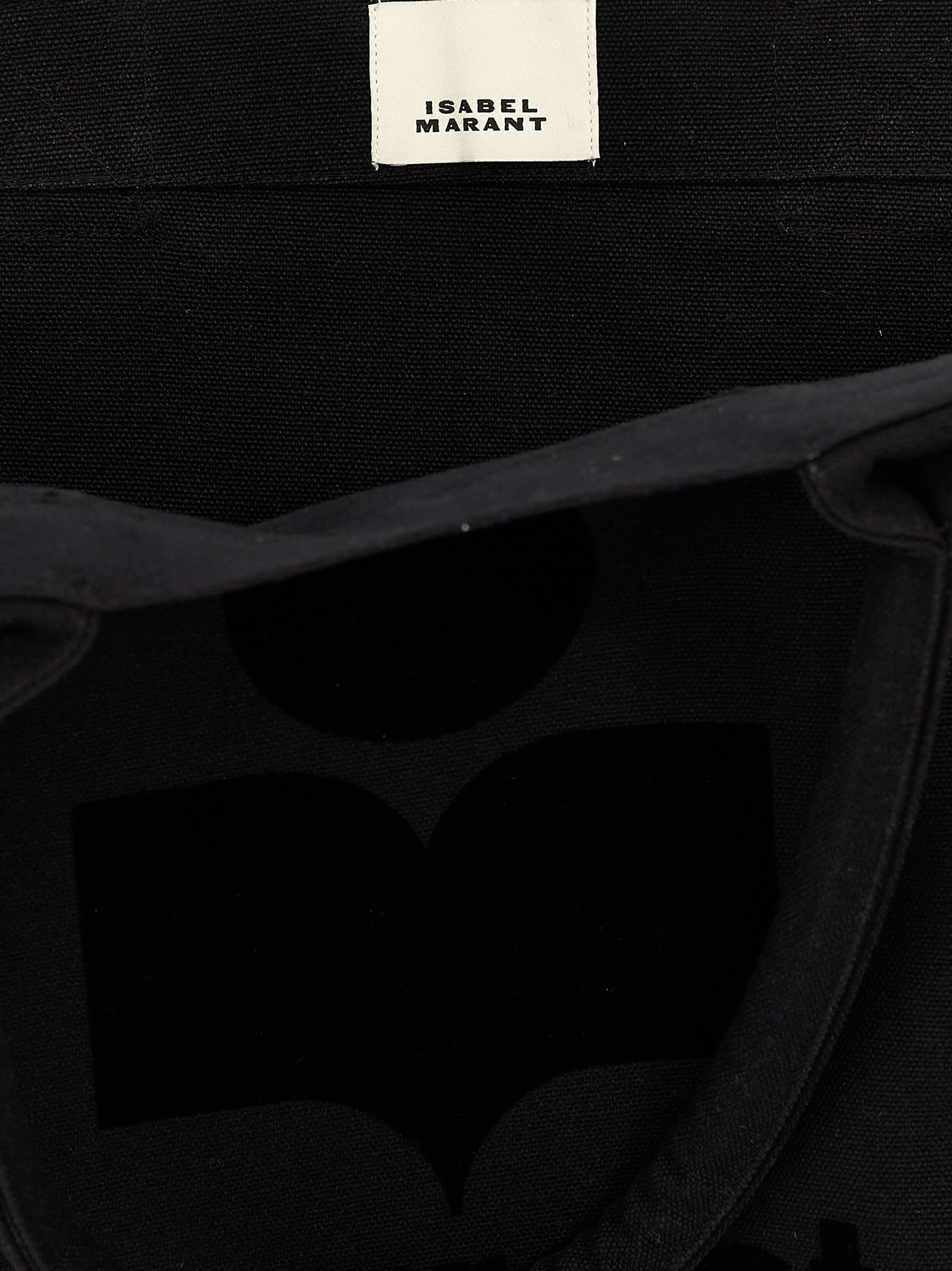Isabel Marant Étoile Small Yenky Shopping Bag In Black