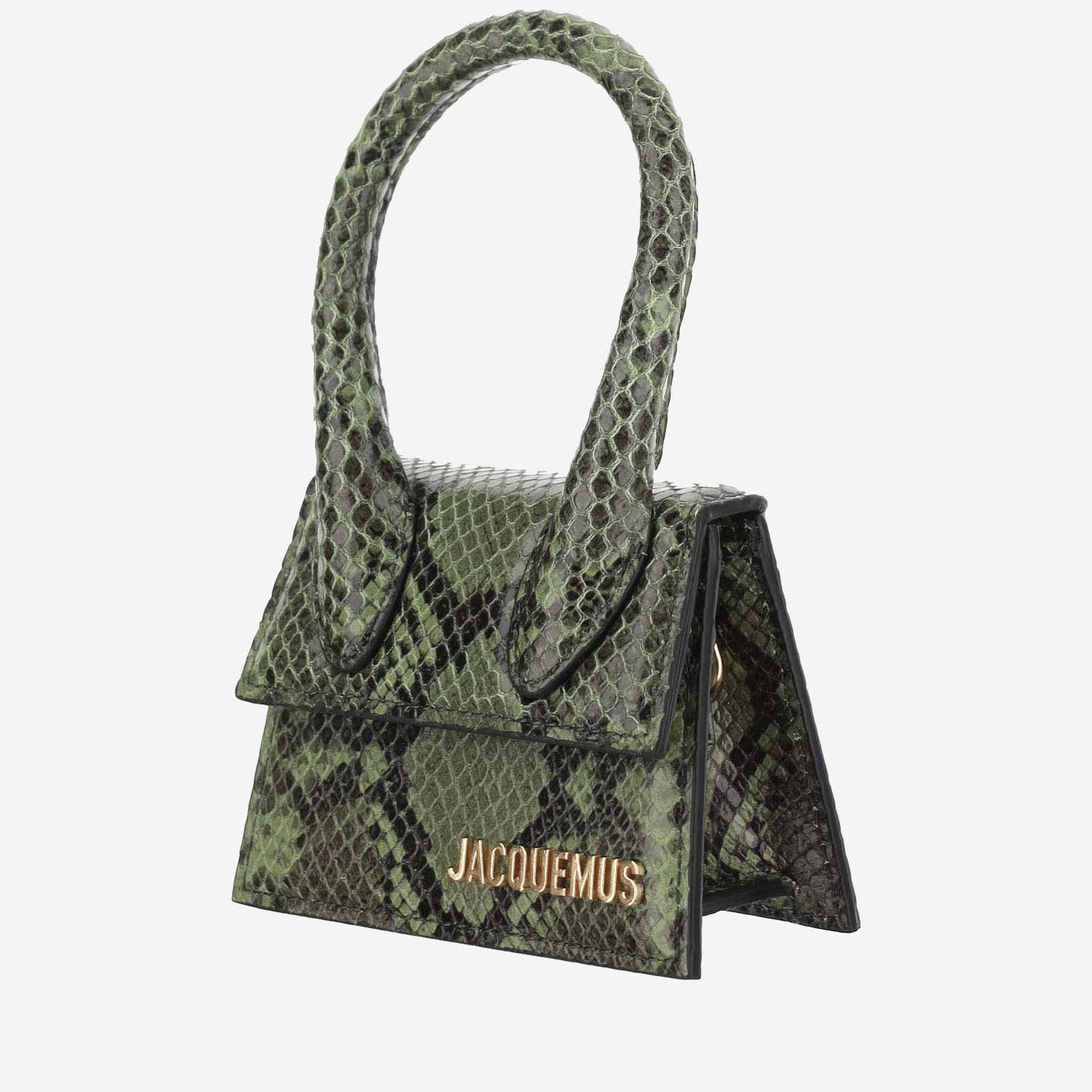 Shop Jacquemus Le Chiquito Bag In Green