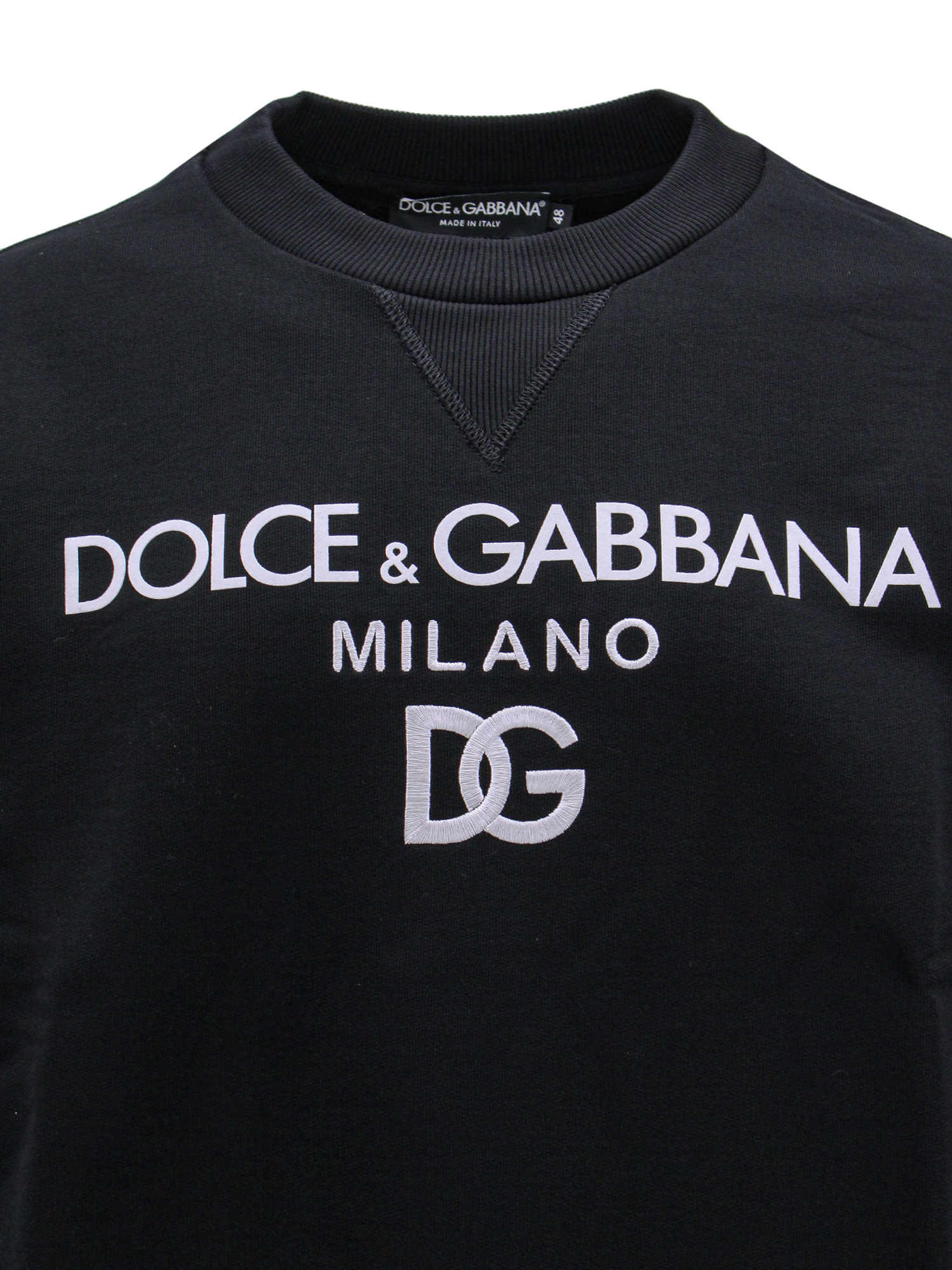 Shop Dolce & Gabbana Sweatshirt In Nero