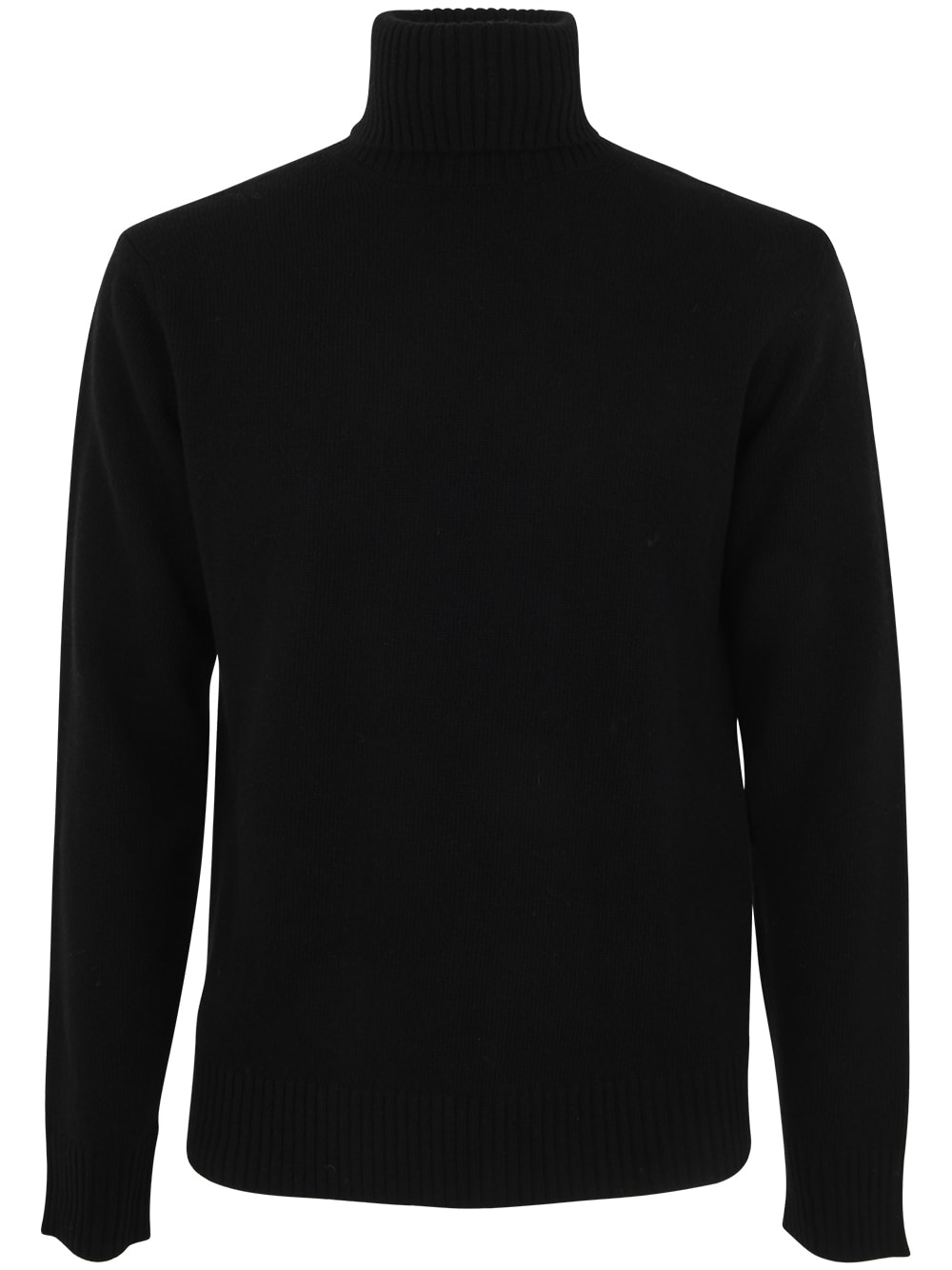 Nuur Roberto Collina Long Sleeves Turtle Neck Sweater Clothing In Black
