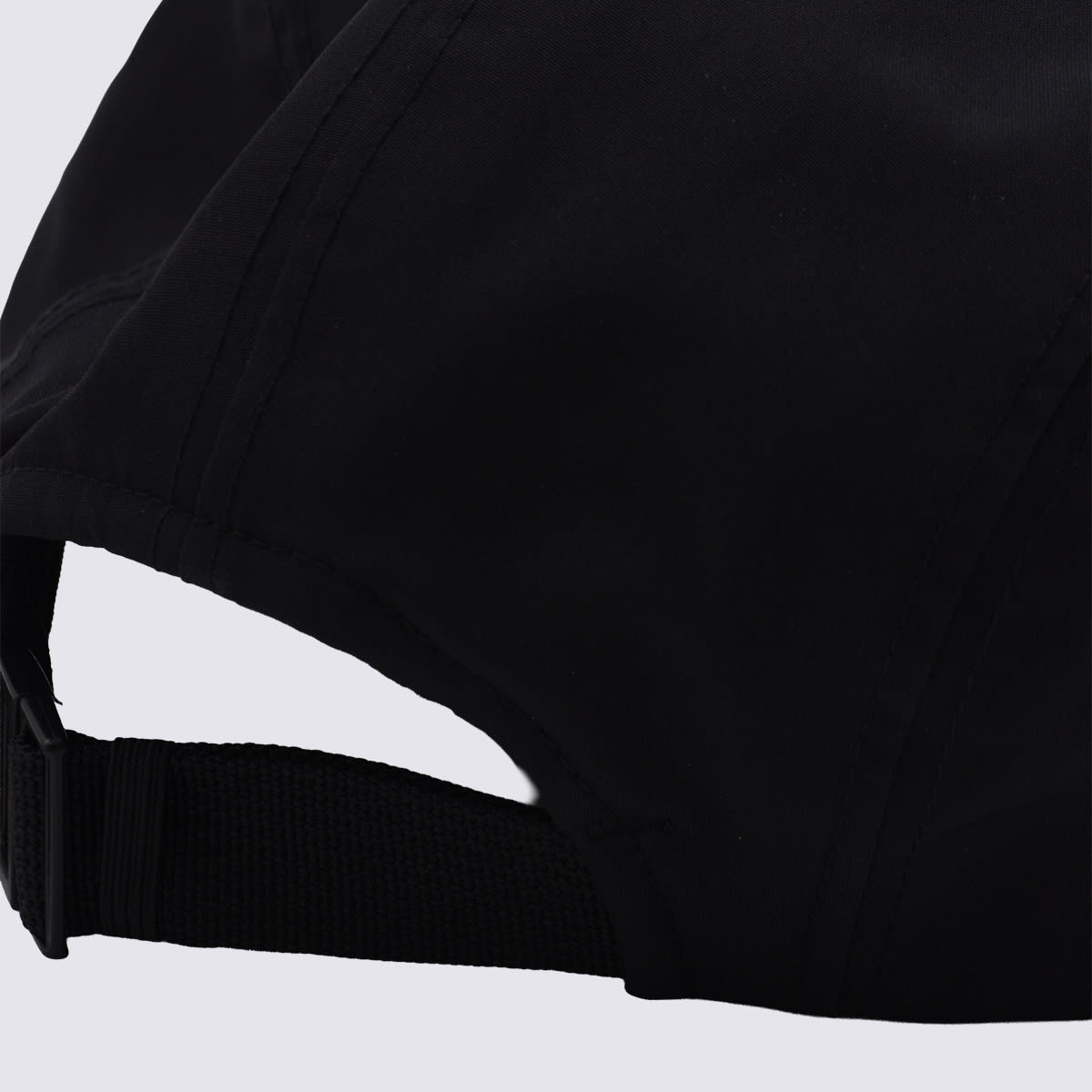 The North Face Black Cotton Baseball Cap In Black