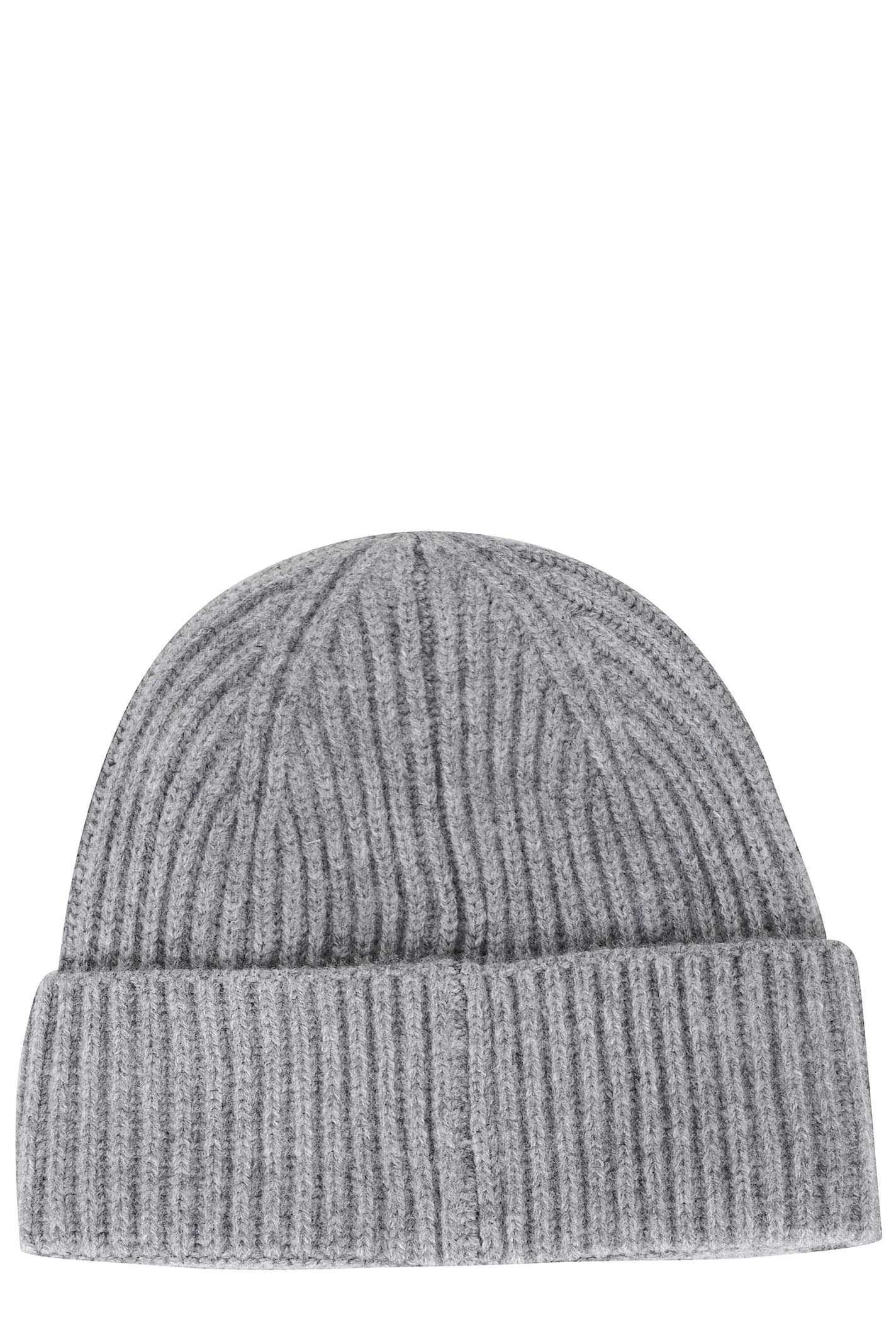 Mc2 Saint Barth Knitted Cap In Brown