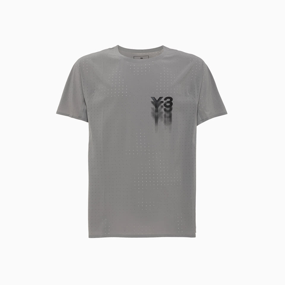 Shop Y-3 Adidas T-shirt In Grey