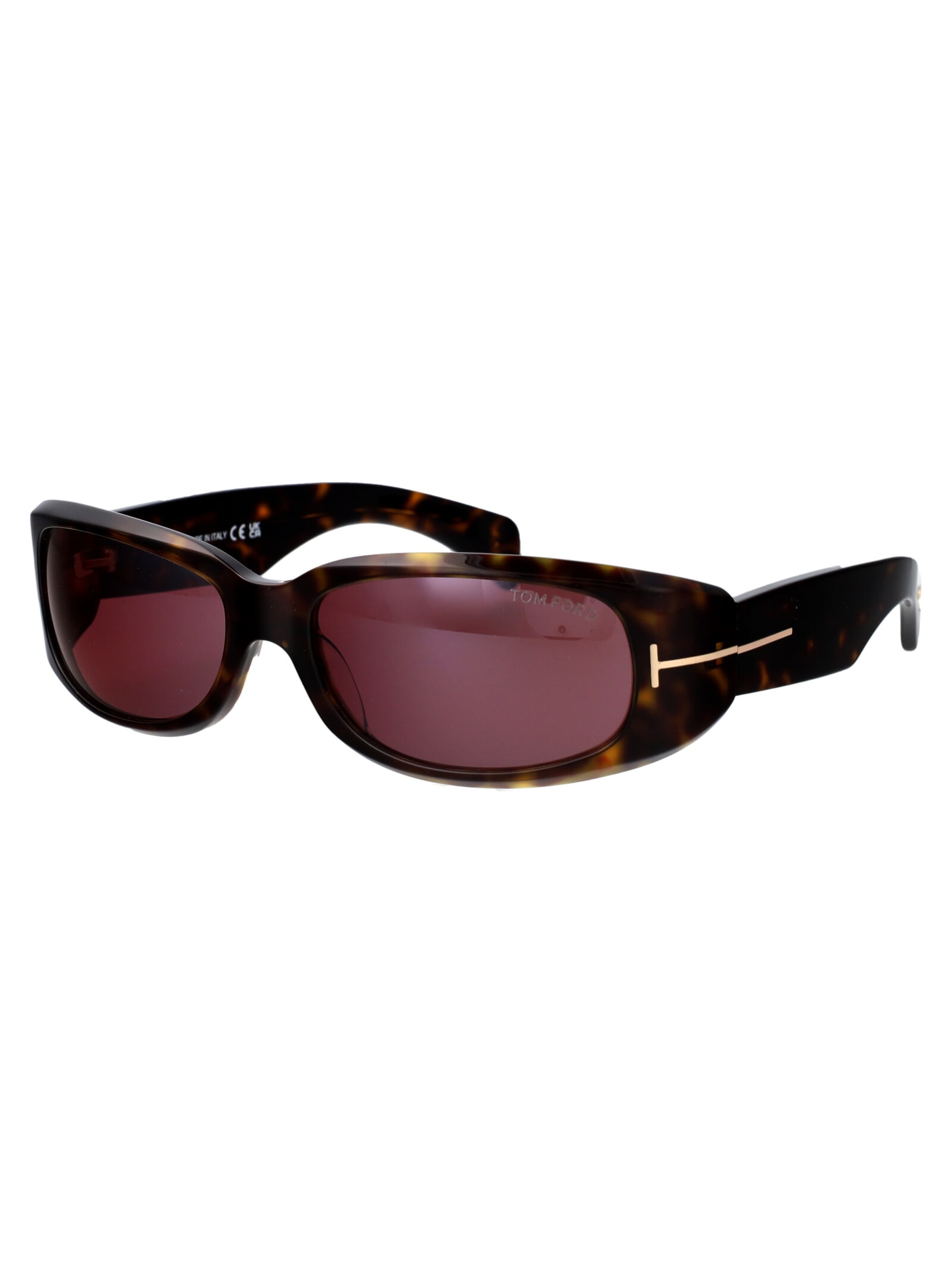 Shop Tom Ford Ft1064 Sunglasses In 52s Black