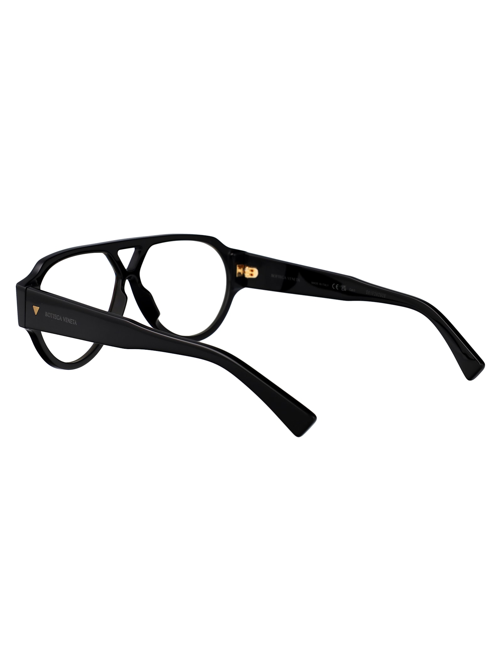 Bottega Veneta Aviator Sunglasses Bv1318 S 005 In Black
