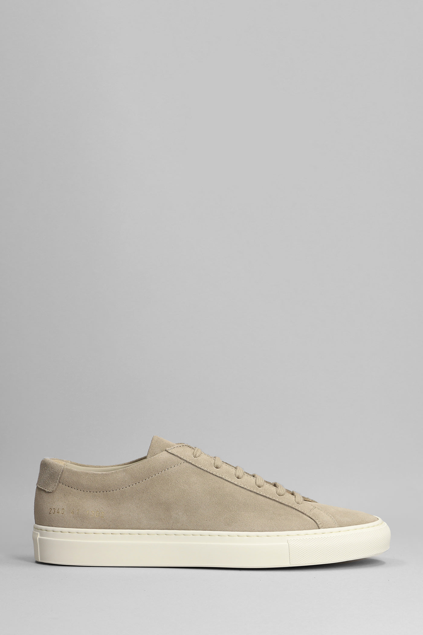 Common Projects Achilles Sneakers In Taupe Suede