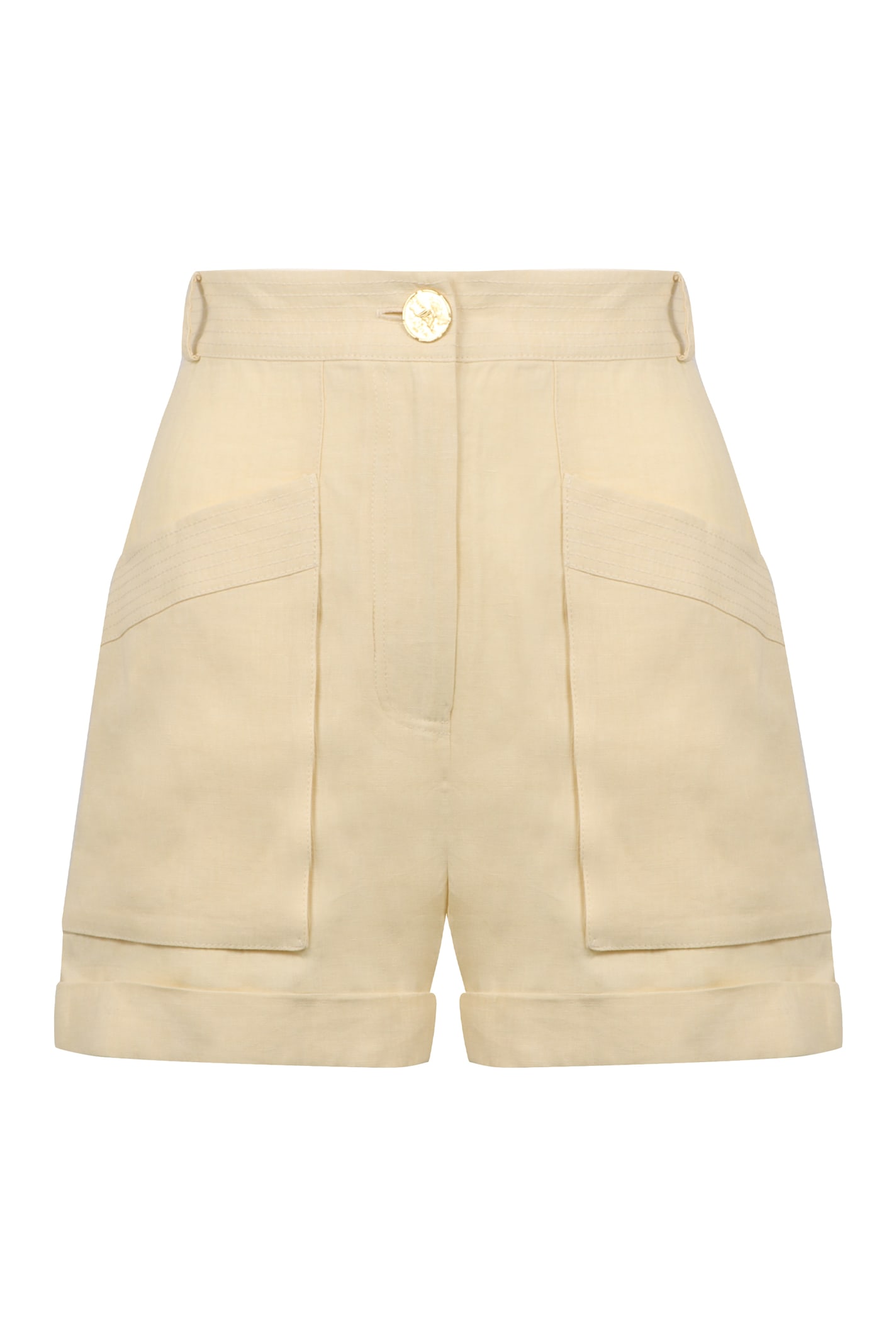 Ashraf Linen Shorts