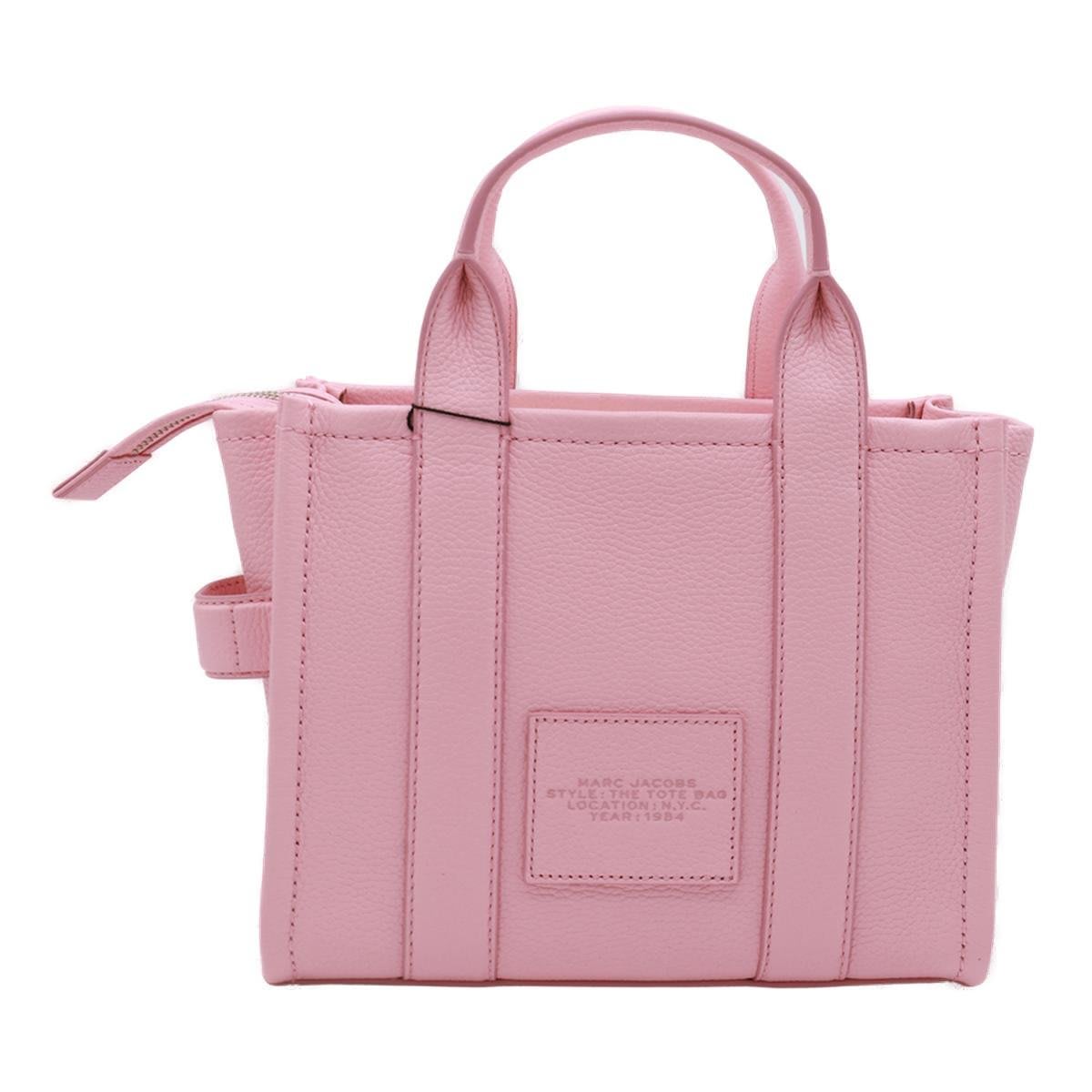 Shop Marc Jacobs The Small Tote Bag In Ribbon Pink