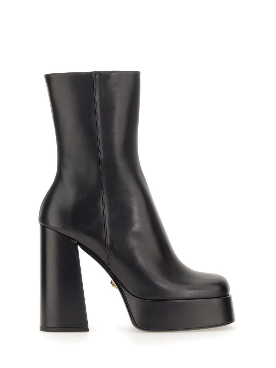 Versace Aevitas Platform Boot In Black