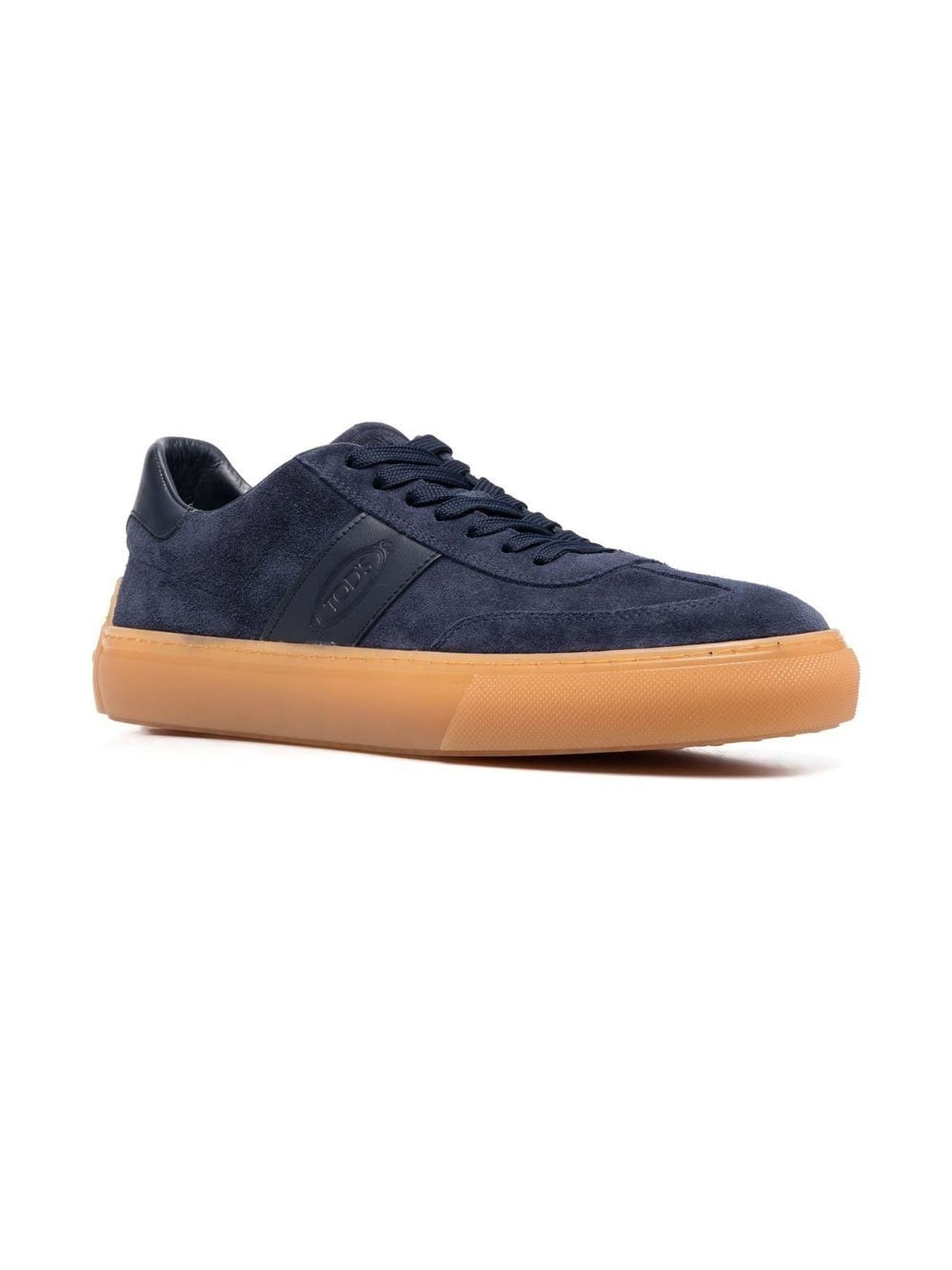 TOD'S BLUE SUEDE SNEAKERS 