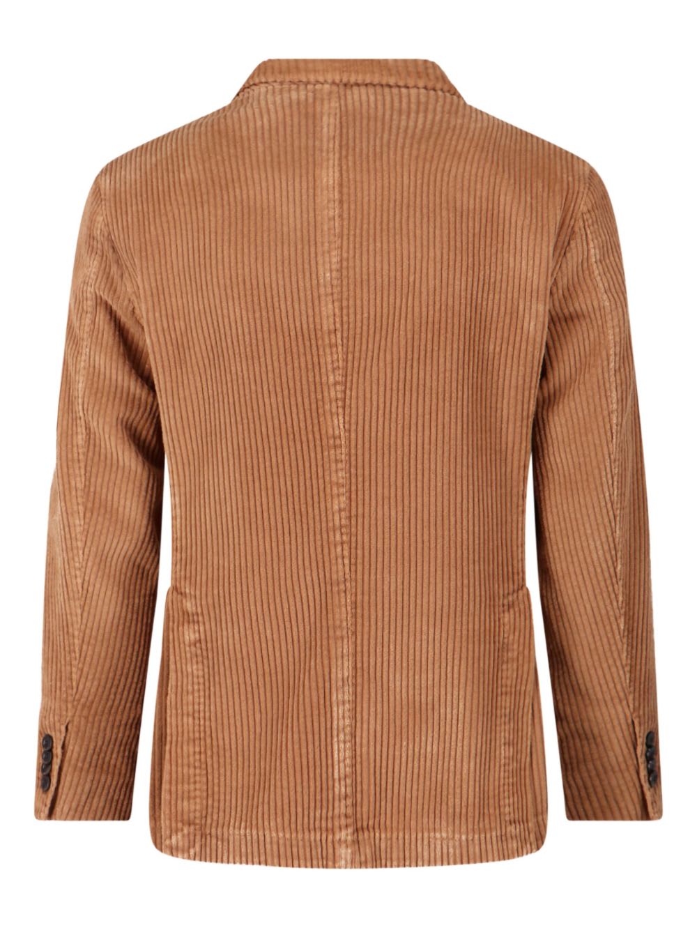 Boglioli Terracotta Brown Double-breasted Jacket In Brown