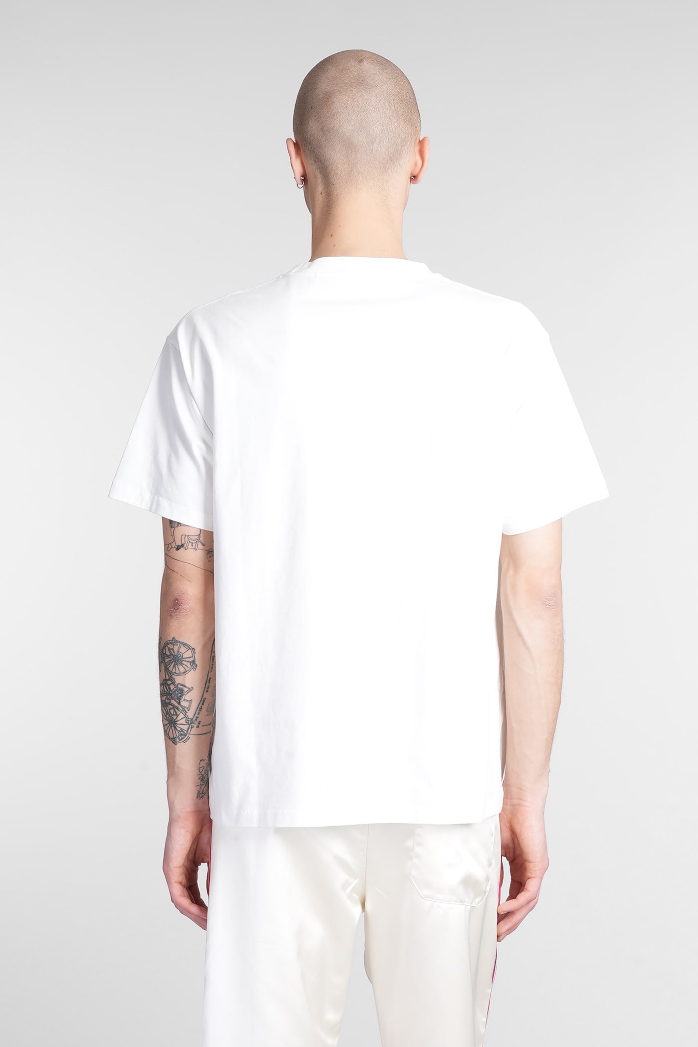 Shop Bode T-shirt In White Cotton