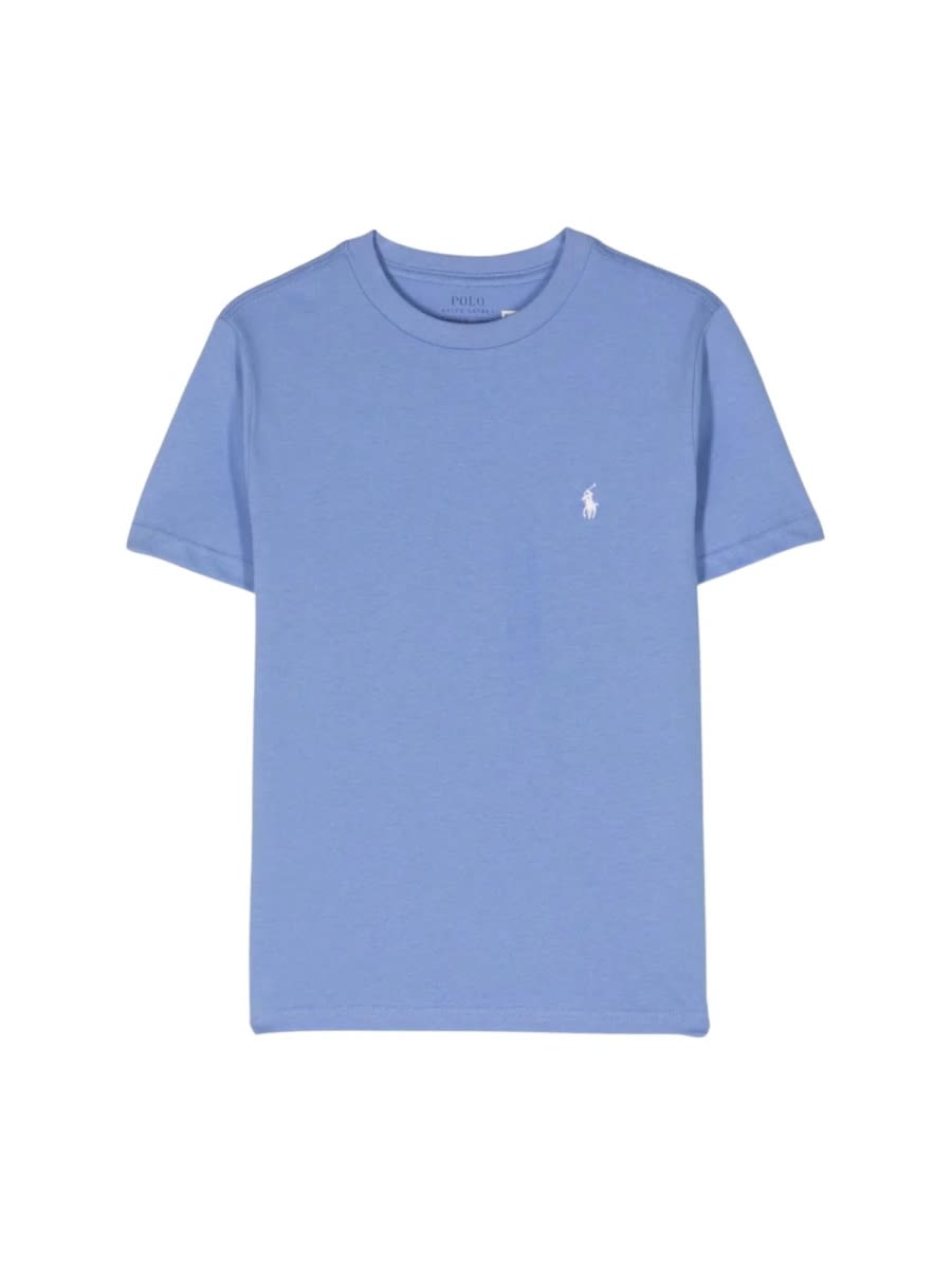 Polo Ralph Lauren Kids' T-shirt In Blue