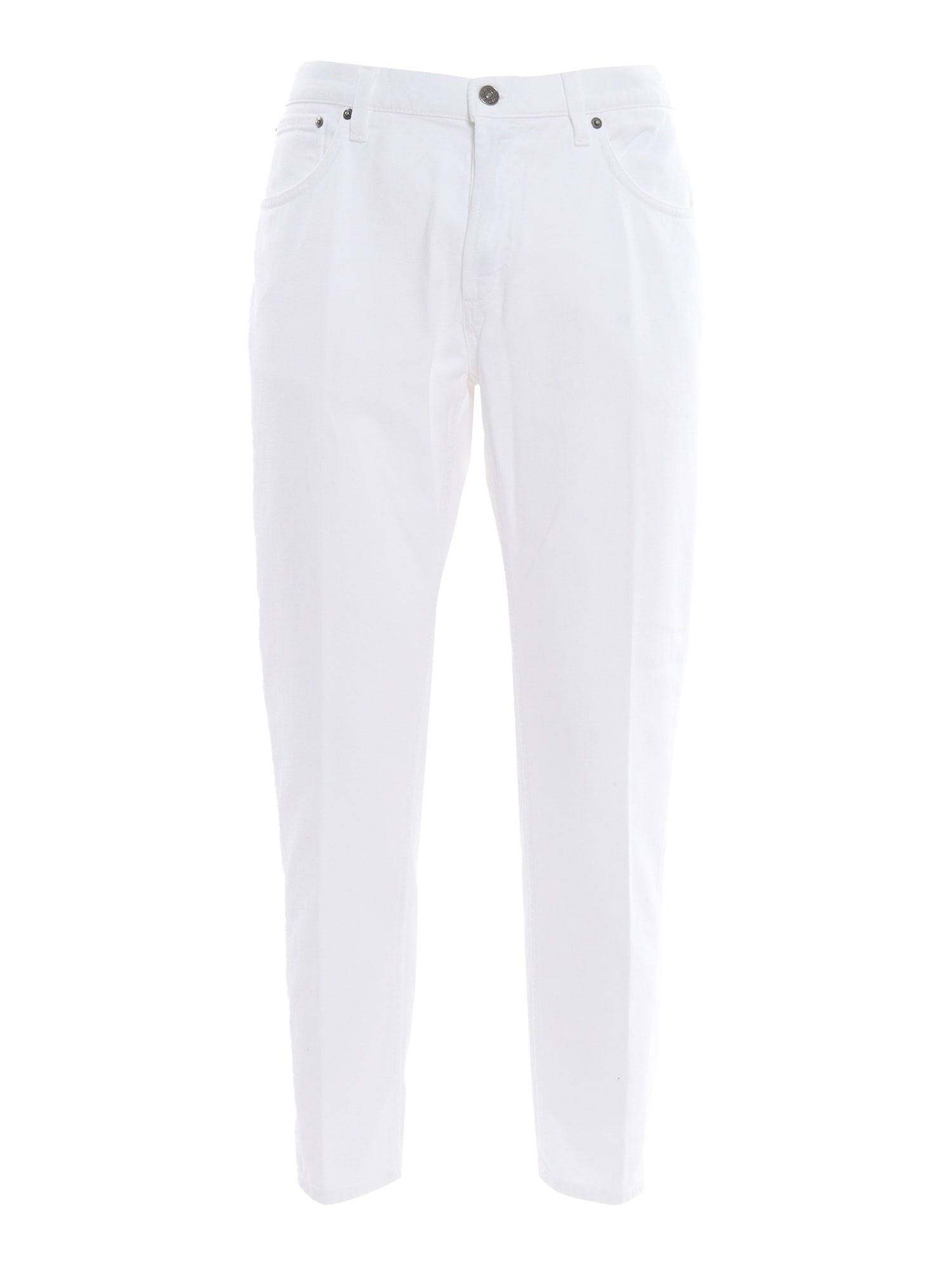 Dondup Jeans Brighton In White