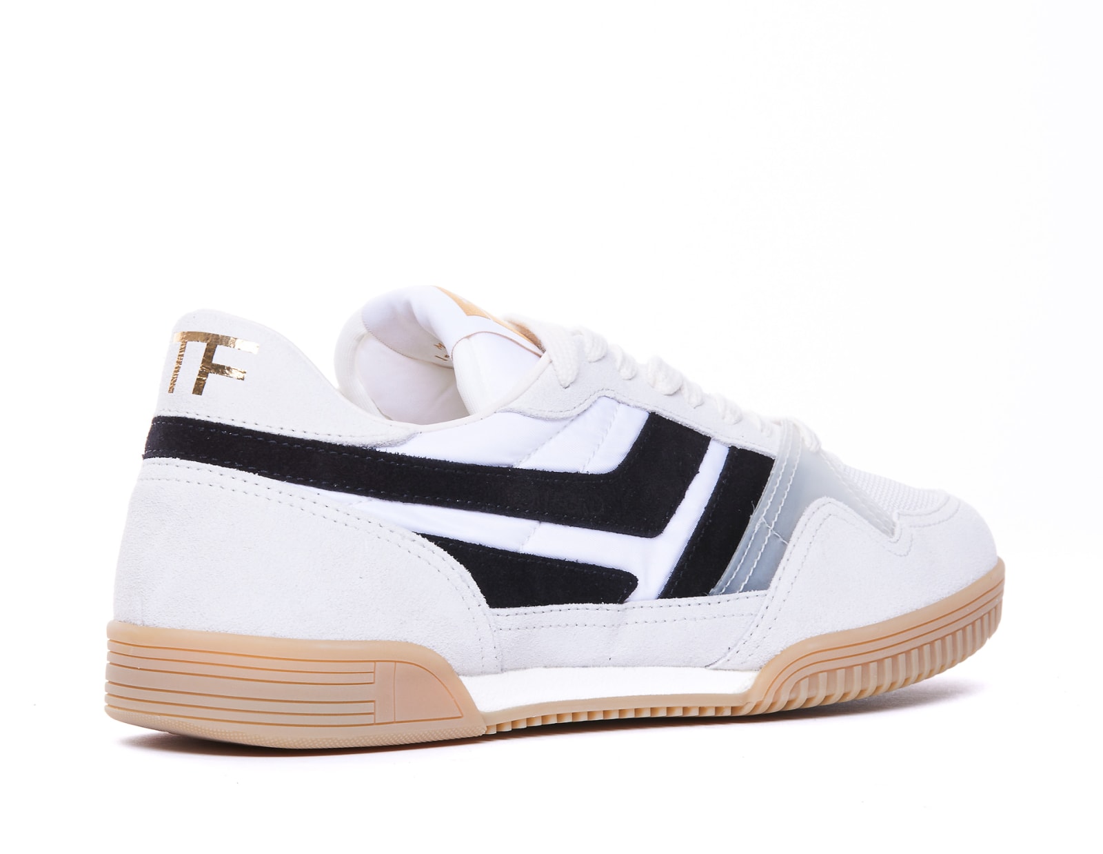 Shop Tom Ford Jackson Sneakers In White