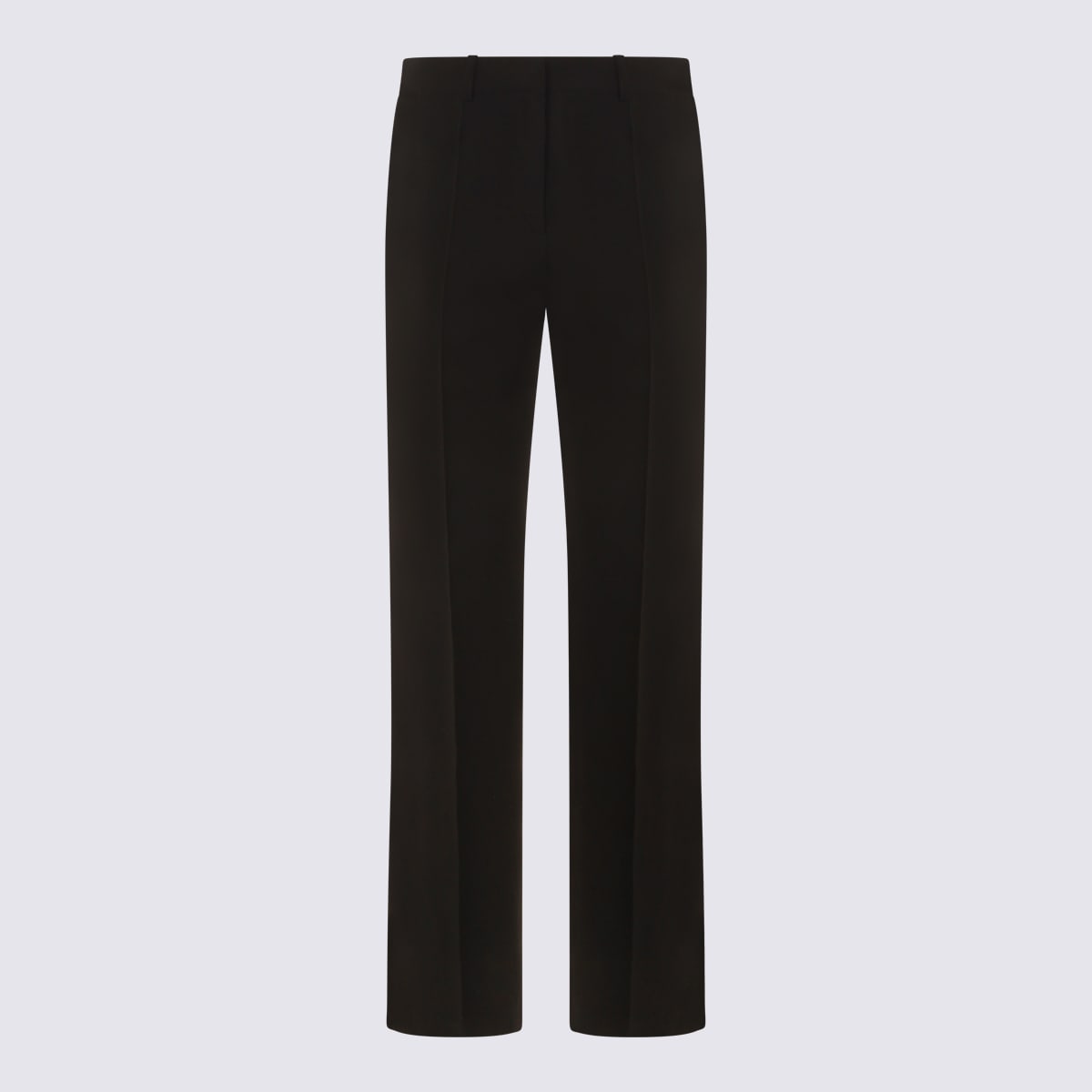 The Row Black Silk Hiram Pants
