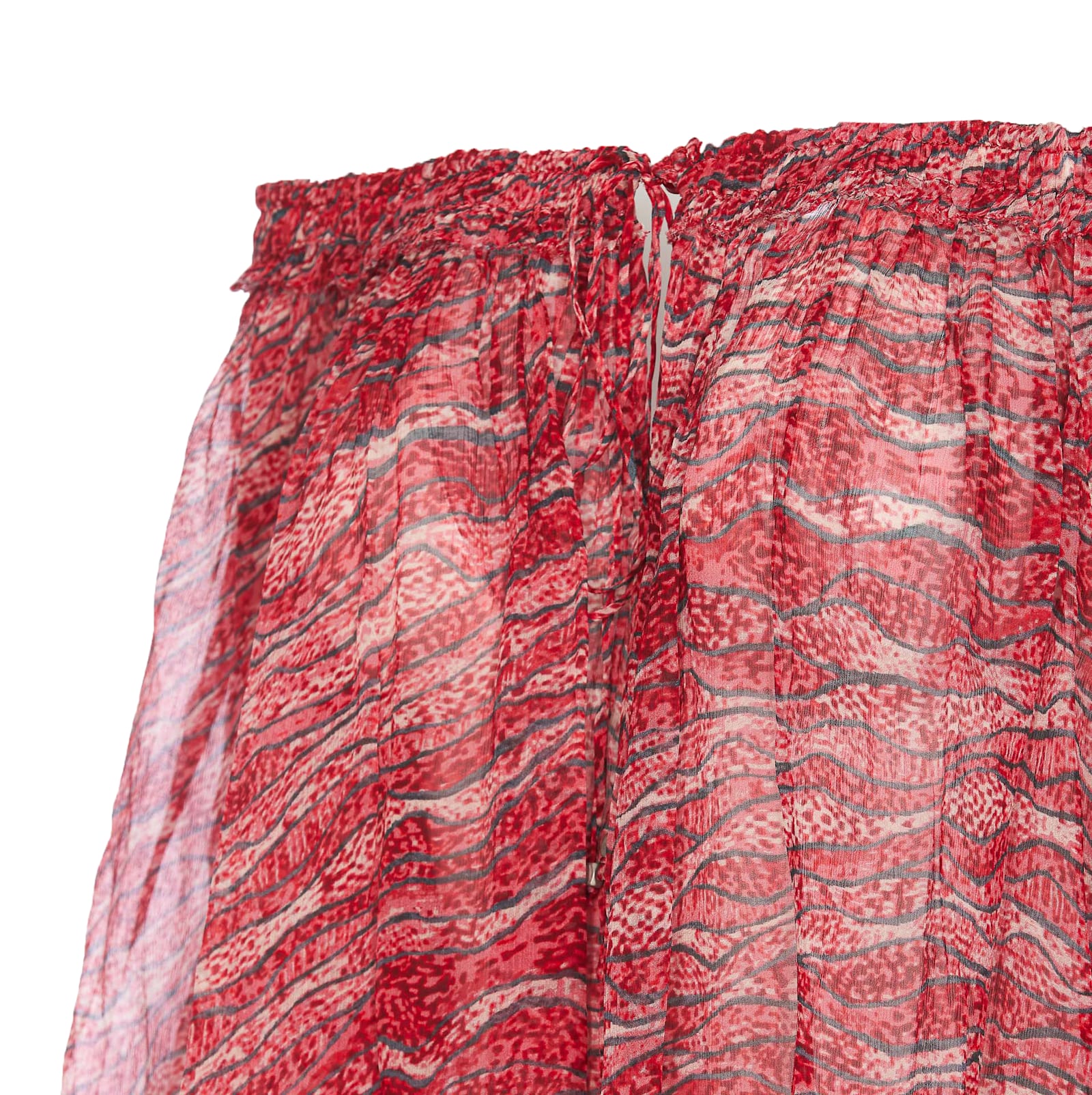 Shop Isabel Marant Étoile Vutti Top In Red