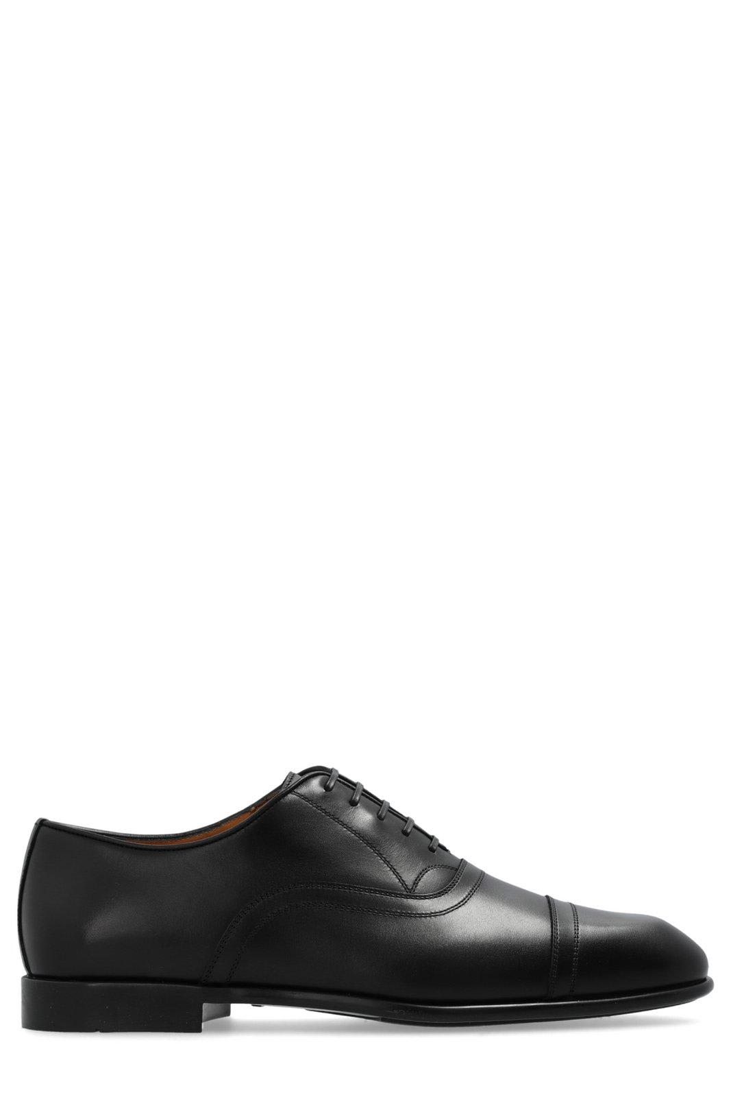 Toe Cap Oxford Shoes